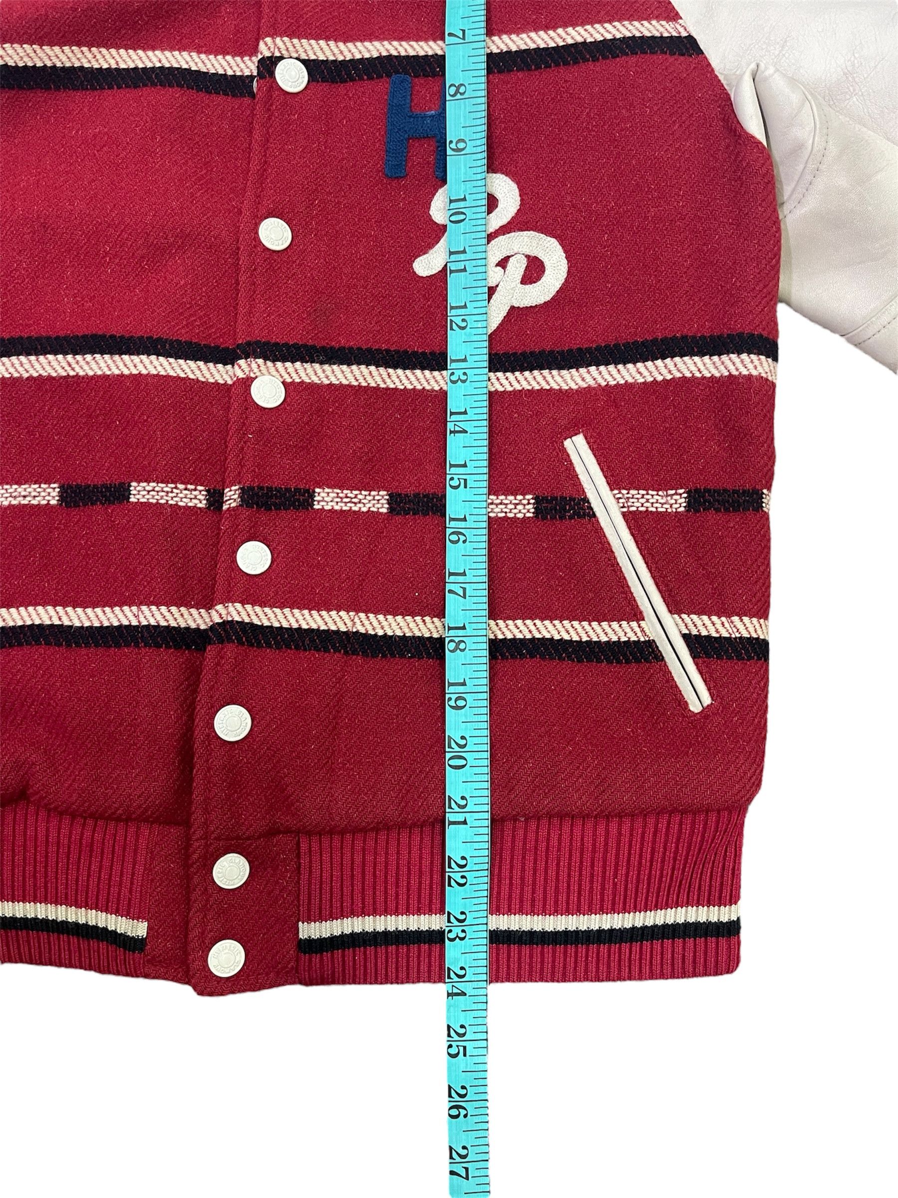 Hysteric Glamour Vintage 90s Hysteric Glamour Varsity Wool / Leather Jacket Size US S / EU 44-46 / 1 - 11 Thumbnail