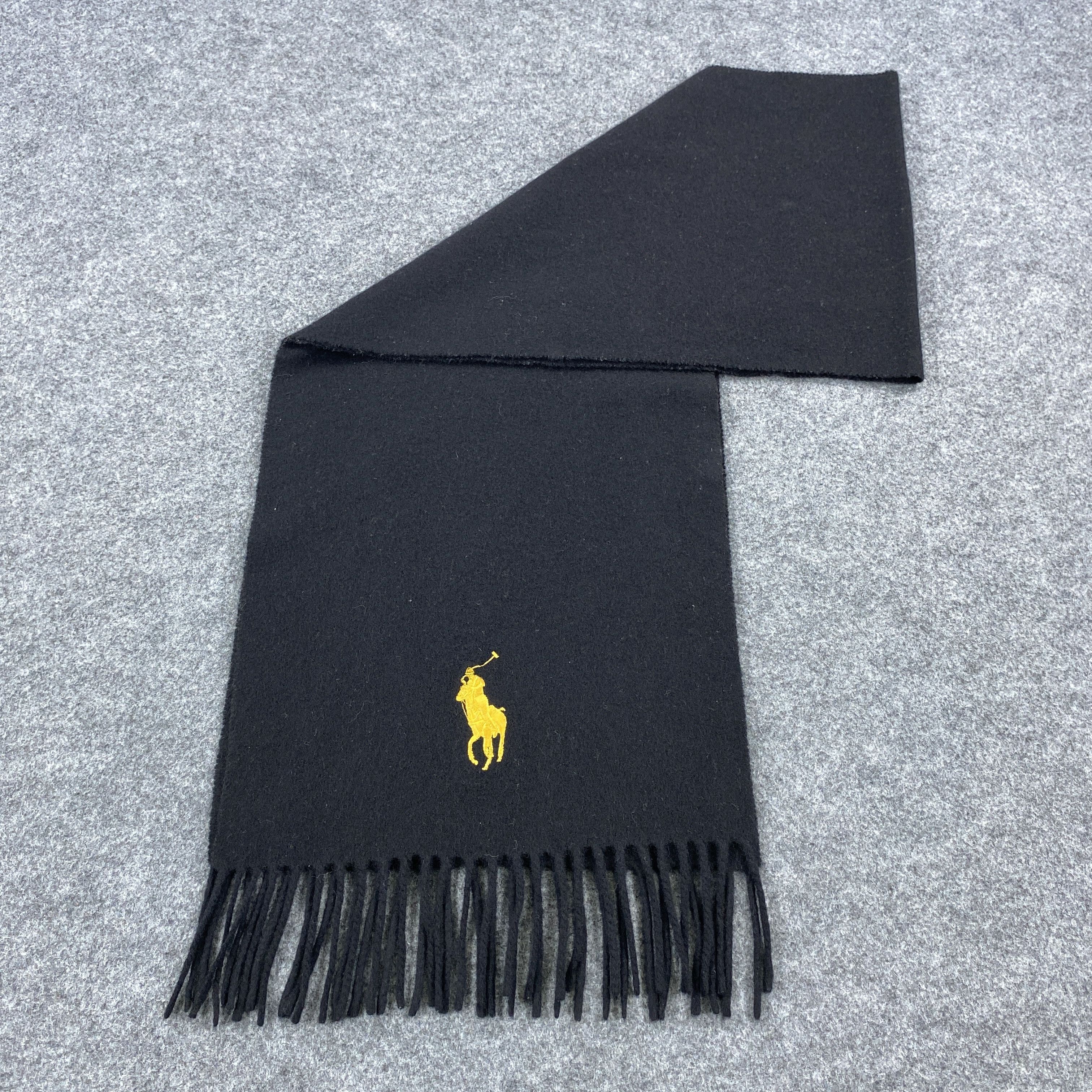 Polo Ralph Lauren × Vintage GF10700Polo Ralph Lauren Scarf Neck Wear Muffler Size ONE SIZE - 8 Thumbnail