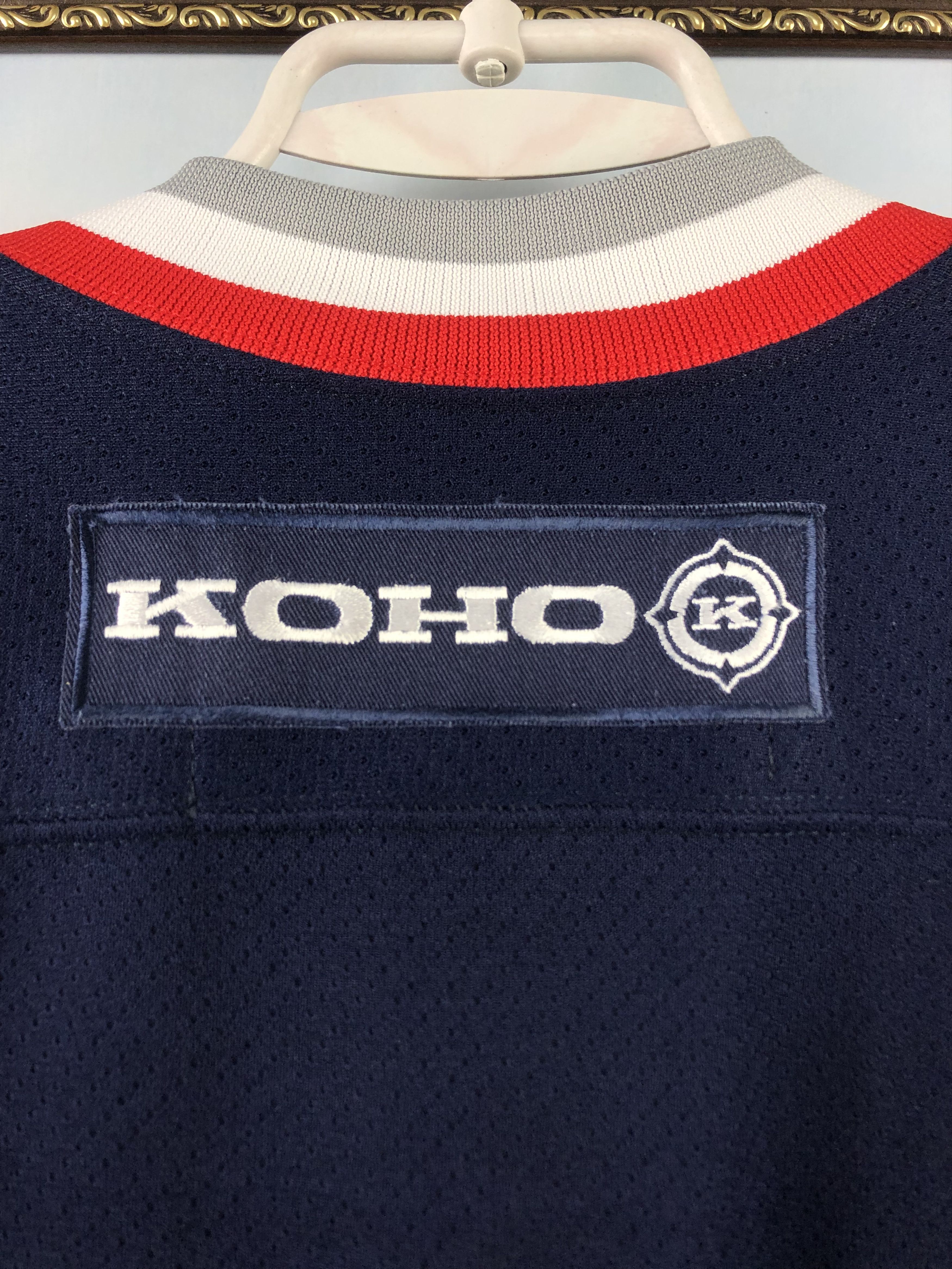 NHL × Vintage Vintage New York Rangers Lady Liberty NHL Hocket Jersey Size US L / EU 52-54 / 3 - 14 Thumbnail