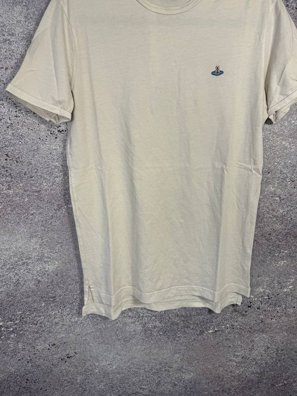 Vivienne Westwood Vivienne Westwood Orbital Embroidered Logo White Men's Size US M / EU 48-50 / 2 - 5 Thumbnail