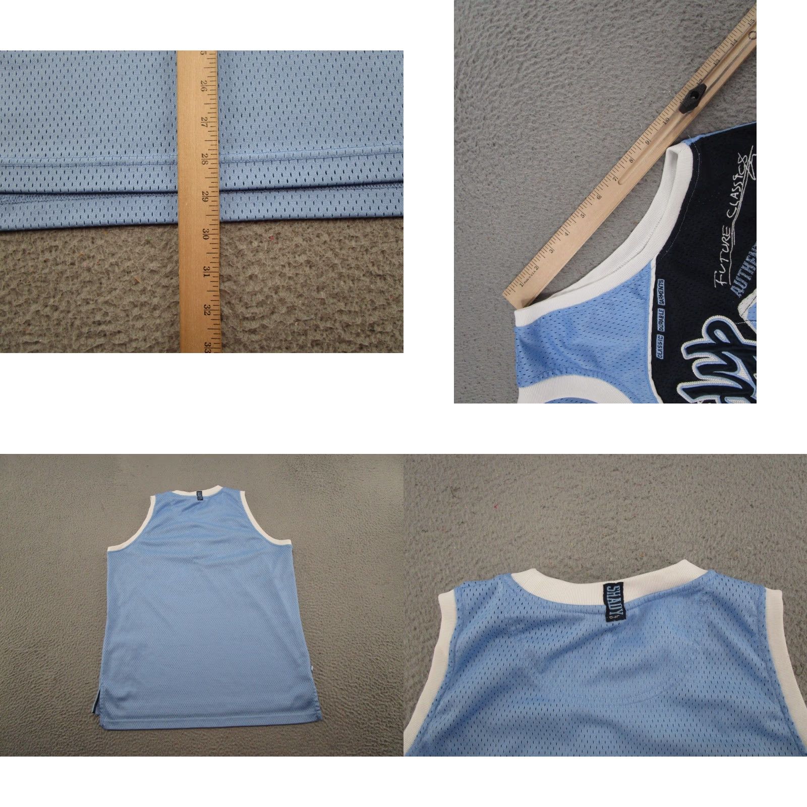 Vintage VTG Eminem Shady LTD Basketball Jersey Tank XL Men Blue Hip Hop Logo Jersey 80s 90s Vintage Size US XL / EU 56 / 4 - 8 Thumbnail