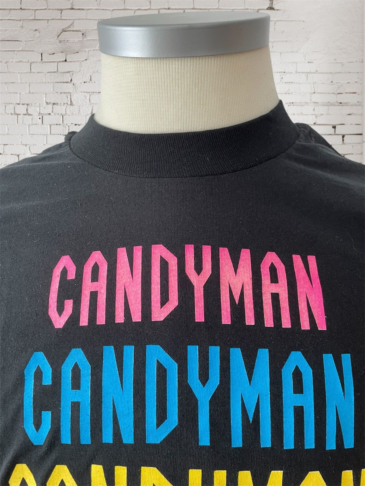 Vintage Vintage Candyman T-Shirt, Screen Stars, 1992 Size US L / EU 52-54 / 3 - 2 Thumbnail