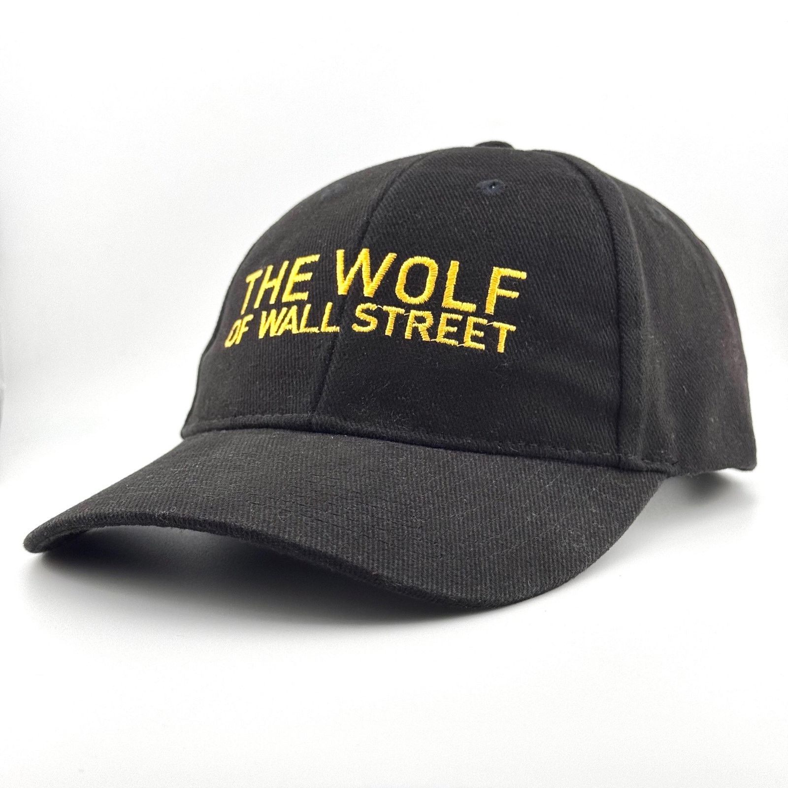 Vintage The Wolf of Wall Street Hat Vintage Finance Cap Movie Promo Size ONE SIZE - 3 Thumbnail