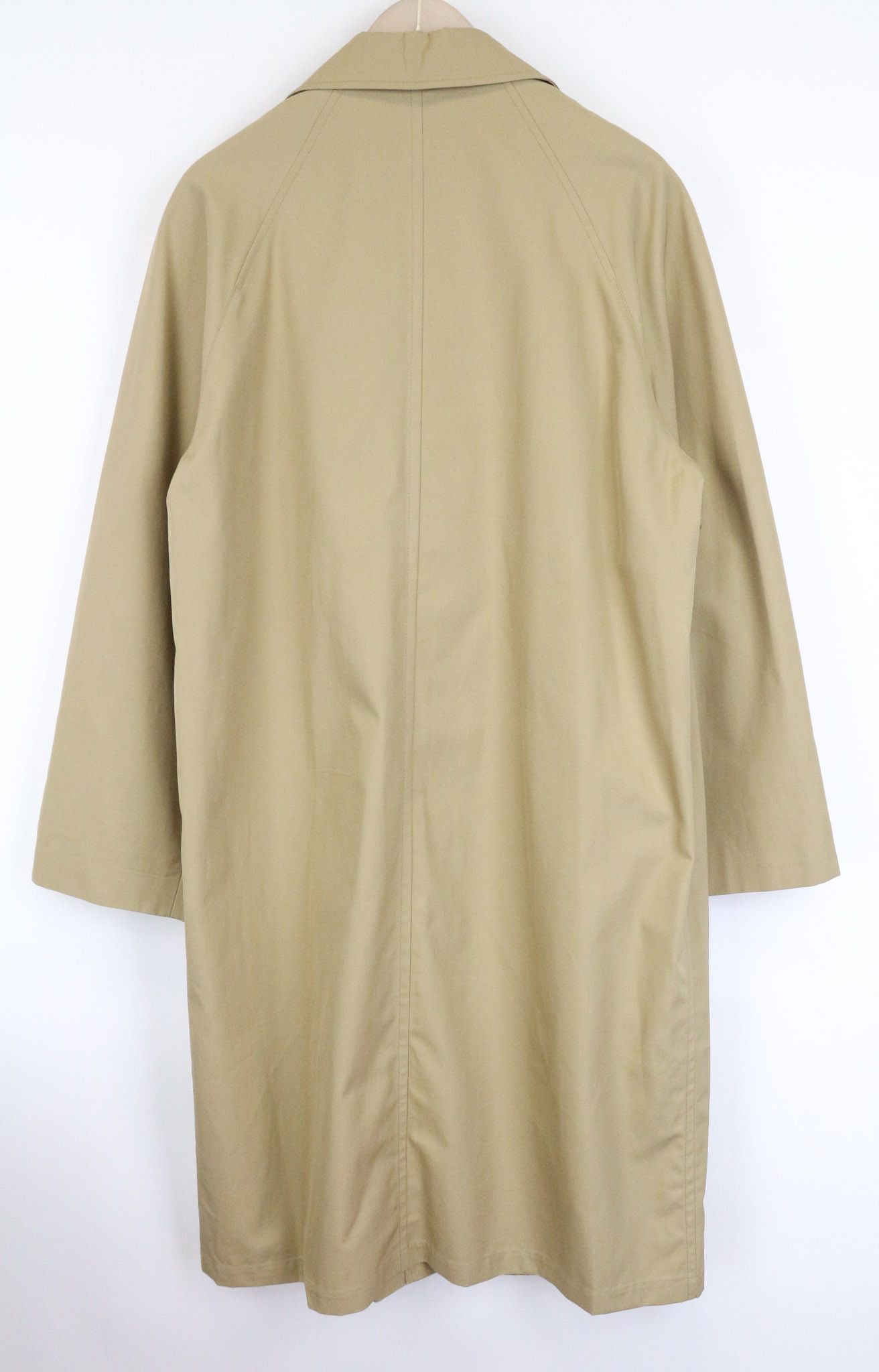 Sandro L Beige Cotton Buttoned Mid-Length Trench Coat 75653 Size US L / EU 52-54 / 3 - 2 Thumbnail