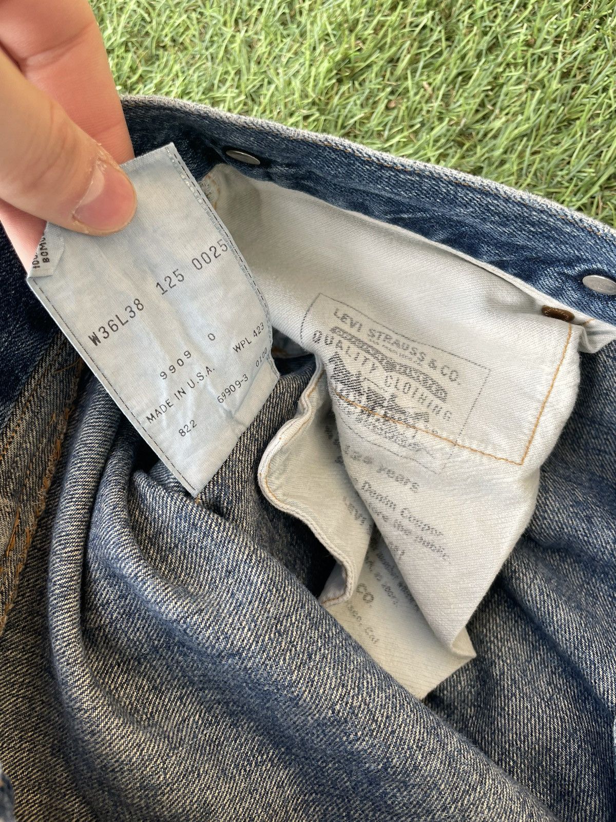 Levi's × Levi's Vintage Clothing 1886 Levis 125 repro W32 L34 nevada archival 00s repro USA Size US 32 / EU 48 - 6 Thumbnail