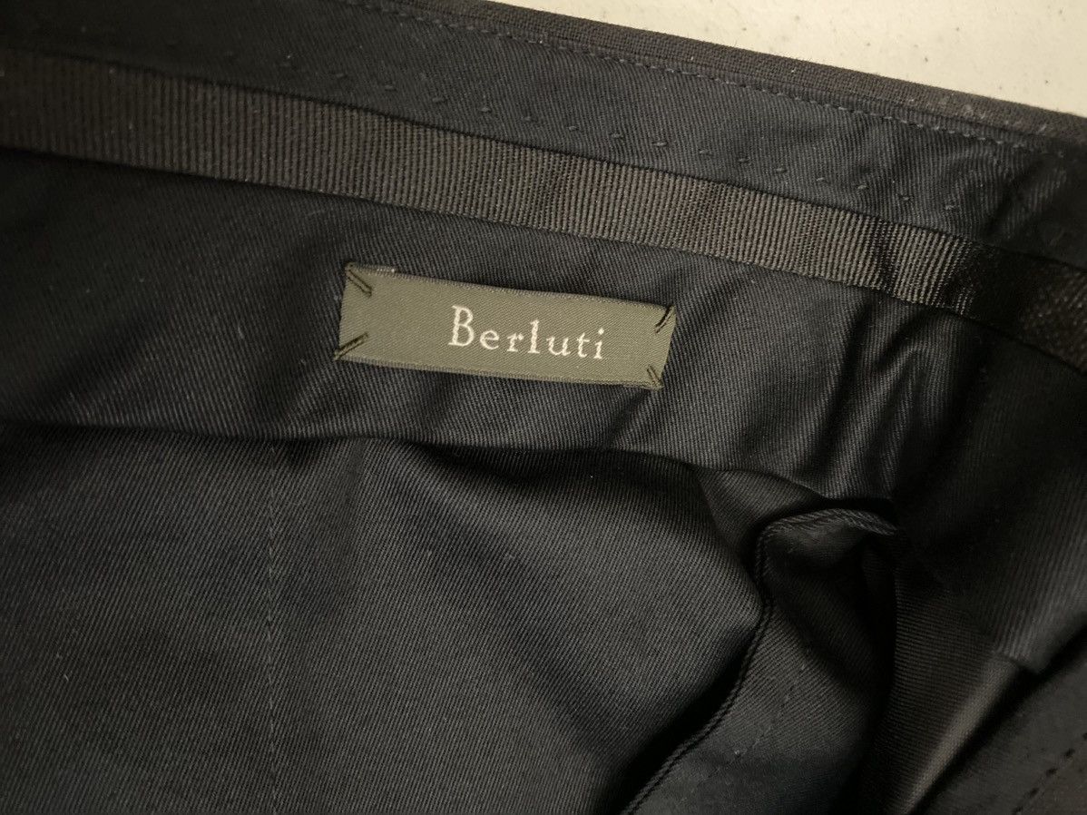 Berluti Berluti 🇮🇹 Brera Wool/Silk/Mohair Peak Lapel 1-btn Tux 56 New Size 46R - 10 Thumbnail