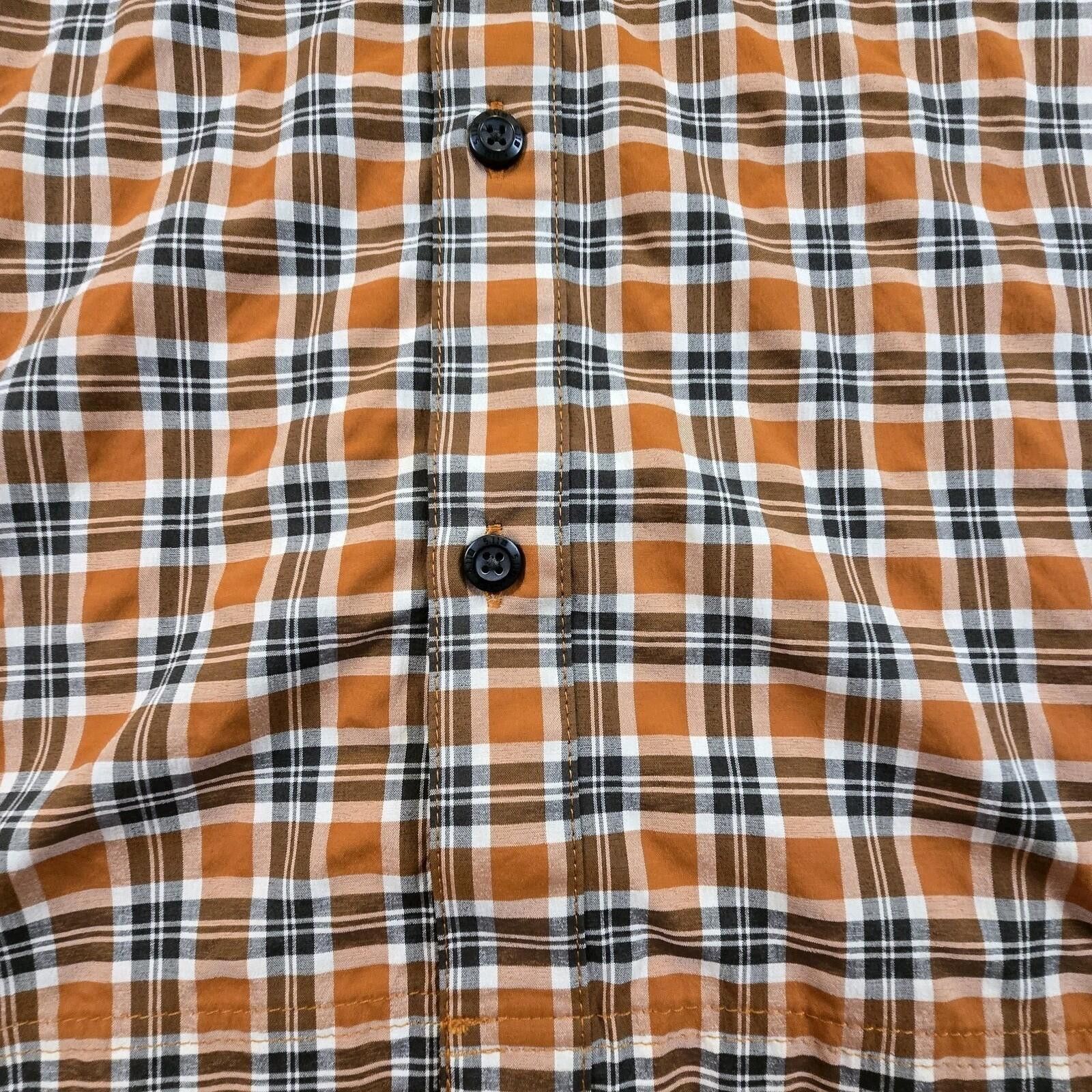 Other 5.11 Tactical Orange Plaid Short Sleeve Shirt 2XL Front Zip Size US XXL / EU 58 / 5 - 3 Thumbnail