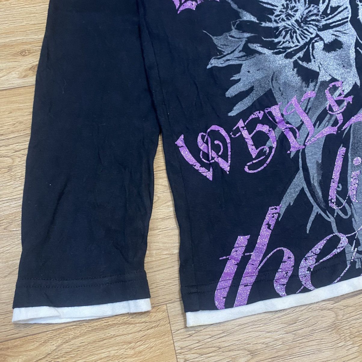 Hysteric Glamour 2000s Armee Francaise Darkwear Style Double Layerd LS Tee Size US M / EU 48-50 / 2 - 8 Thumbnail