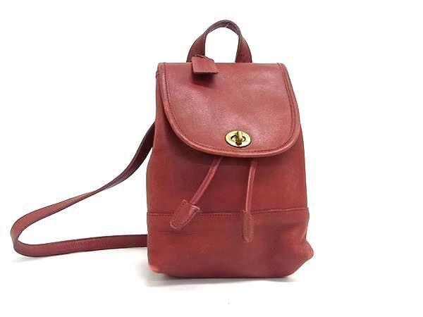 Coach Vintage Coach Leather Mini Backpack (Style 9960) Size ONE SIZE - 1 Thumbnail