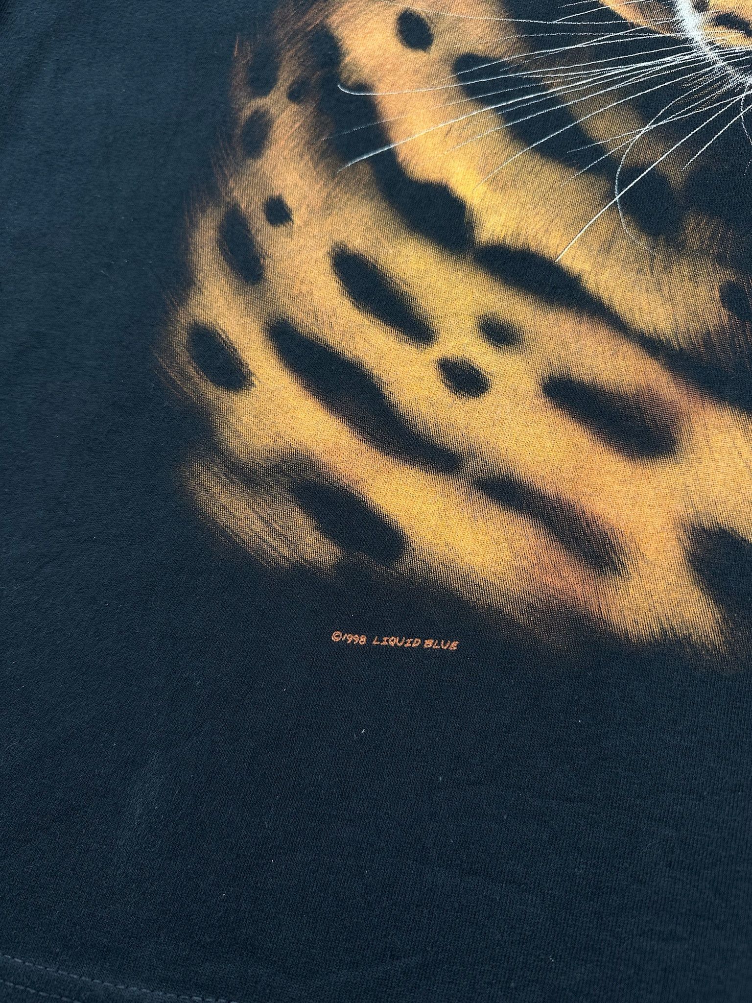 Liquid Blue × Vintage Vintage 90s Liquid Blue Tiger Print Tee Size US XXL / EU 58 / 5 - 3 Thumbnail