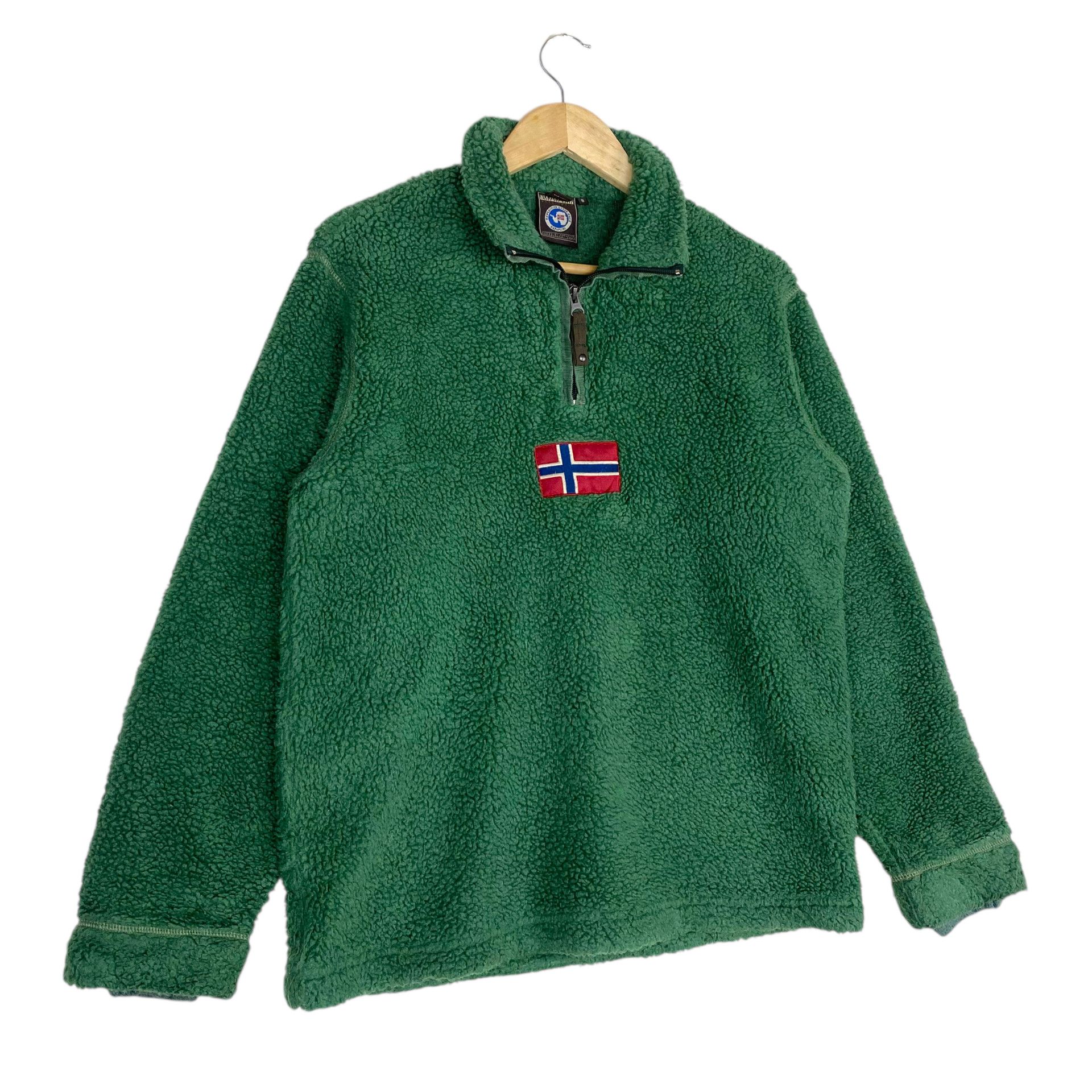 Napapijri 💥NAPAPIJRI GEOGRAPH HALFZIP PULLOVER SWEATER Size US S / EU 44-46 / 1 - 4 Thumbnail