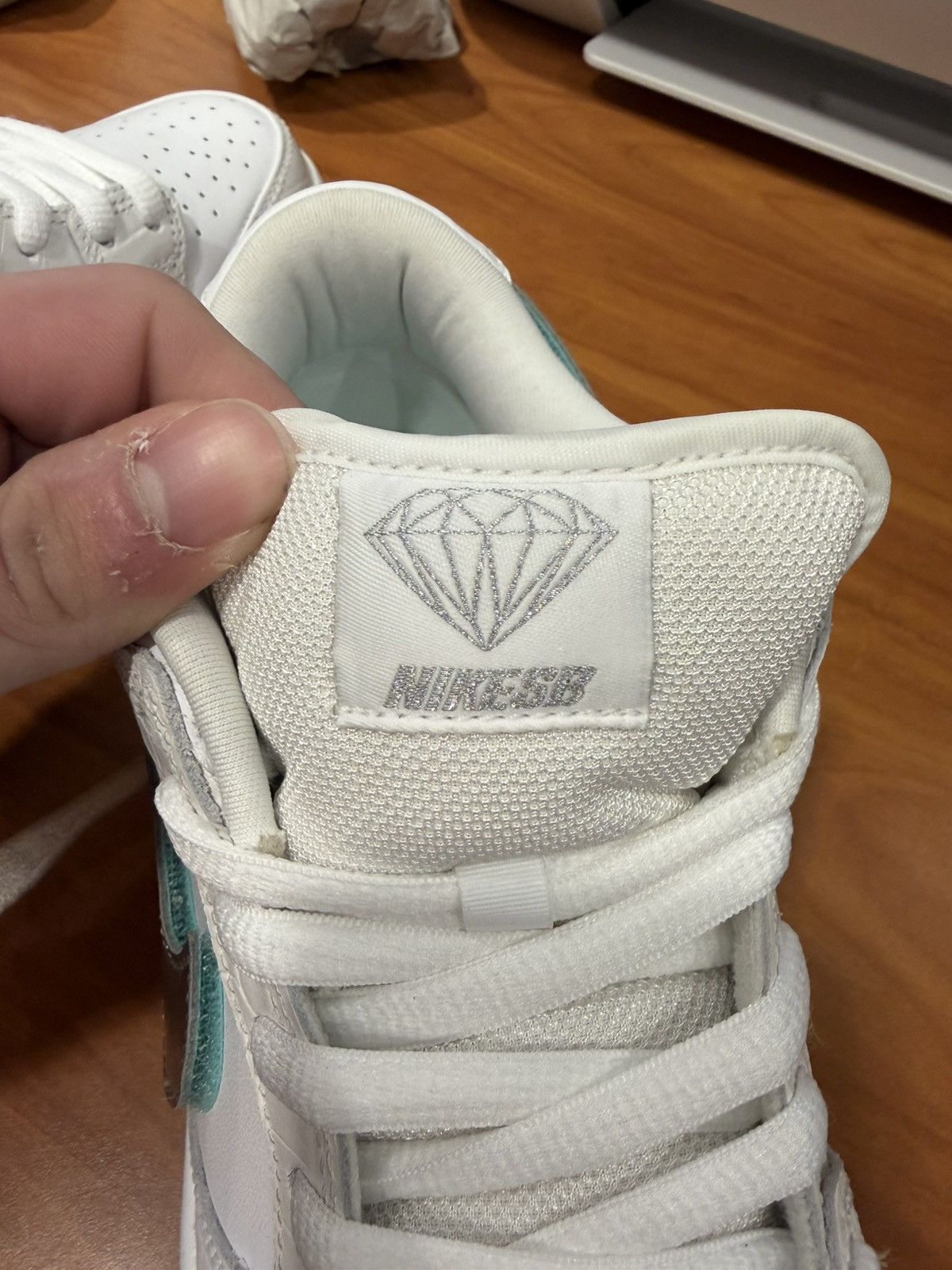 Diamond Supply Co. × Nike Nike SB Dunk Low Diamond Supply Co. White Diamond Size US 8 / EU 41 - 9 Thumbnail