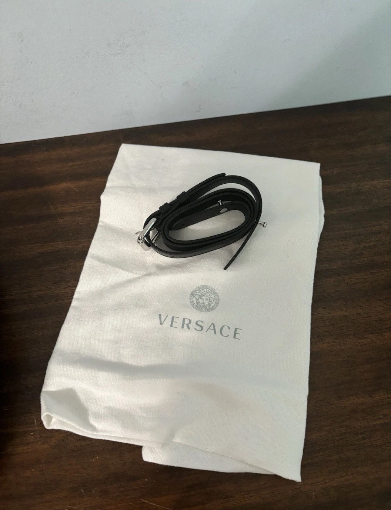 Versace Versace Studded Repeat Medium Hobo Bag Black Size ONE SIZE - 18 Thumbnail