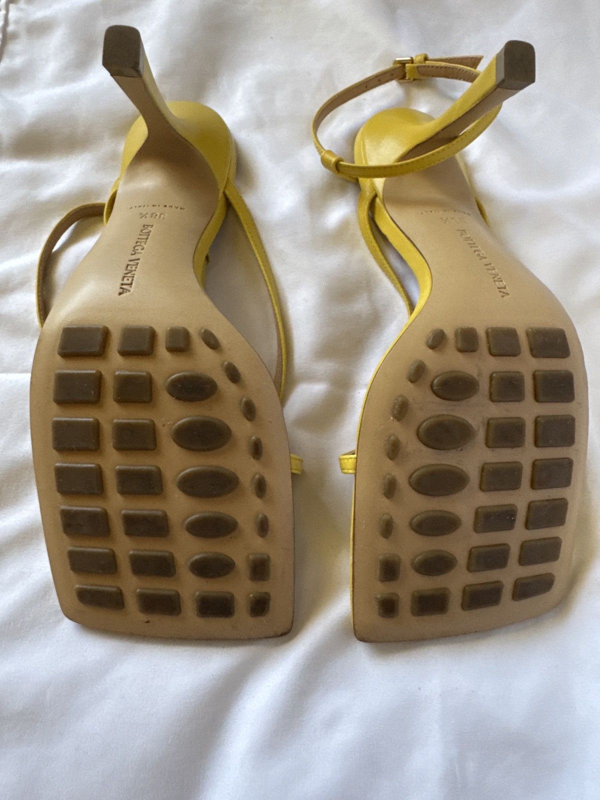 Bottega Veneta Stretch sandal butter cup Size US 8.5 / IT 38.5 - 1 Thumbnail