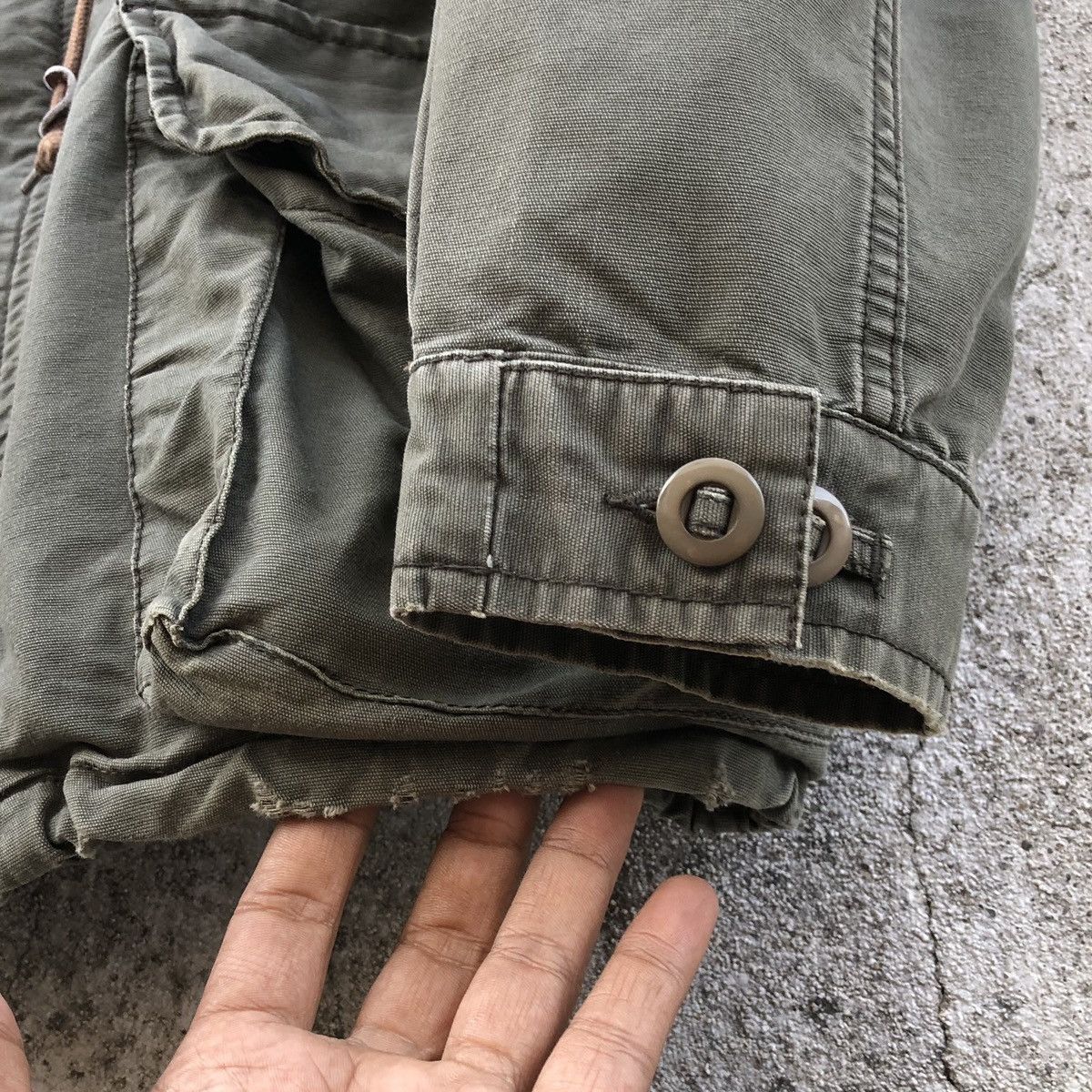 Vintage Vintage Fatigues Flash Report Military Army Combat Jacket Size US M / EU 48-50 / 2 - 11 Thumbnail