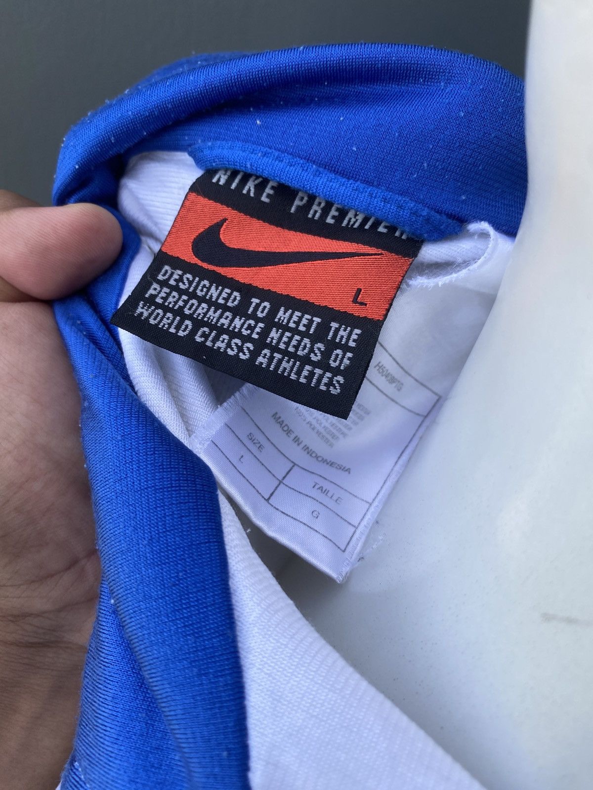 Nike × Sports Specialties VTG 1996 NIKE AZZURI ITALY WORLD CUP TRAINER TRACKTOP Size US L / EU 52-54 / 3 - 10 Thumbnail