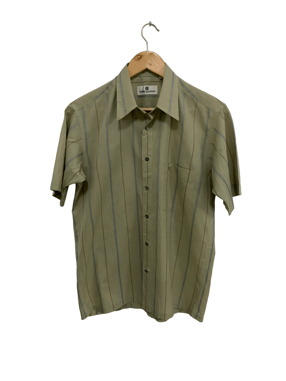 Balmain Vintage Pierre Balmain Button Up Shirt Size US M / EU 48-50 / 2 - 1 Thumbnail