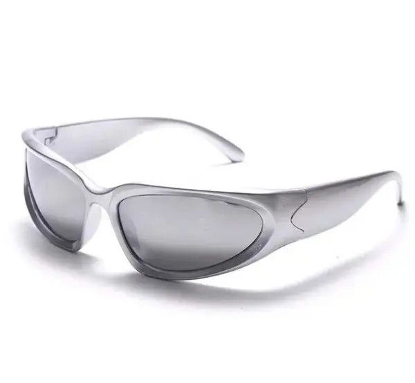 Jewelry Sunglasses Retro Cyber Size ONE SIZE - 3 Thumbnail