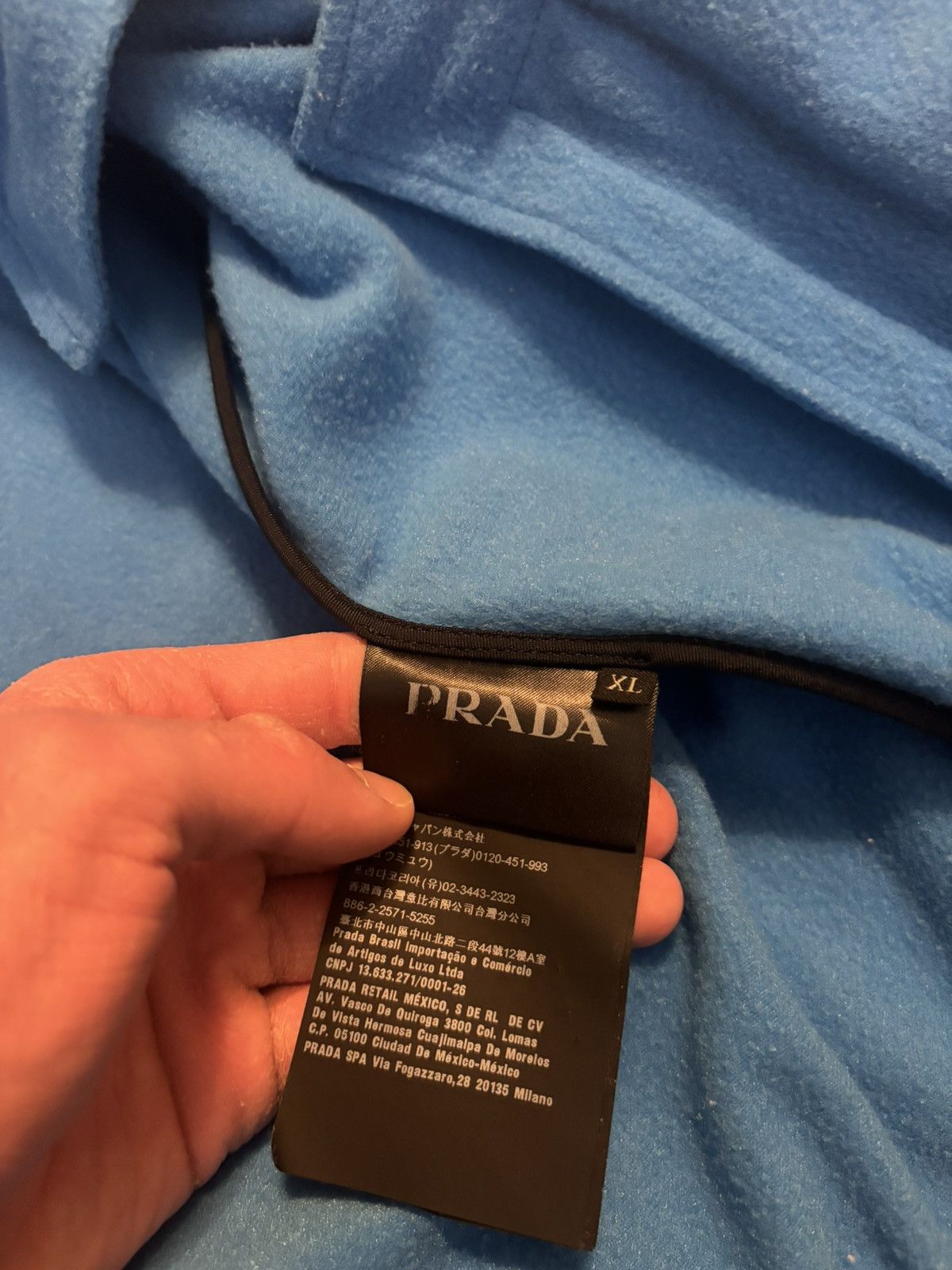 Prada Prada Triangle Logo Runproof Technical Colorblock Jacket Size US XL / EU 56 / 4 - 6 Thumbnail
