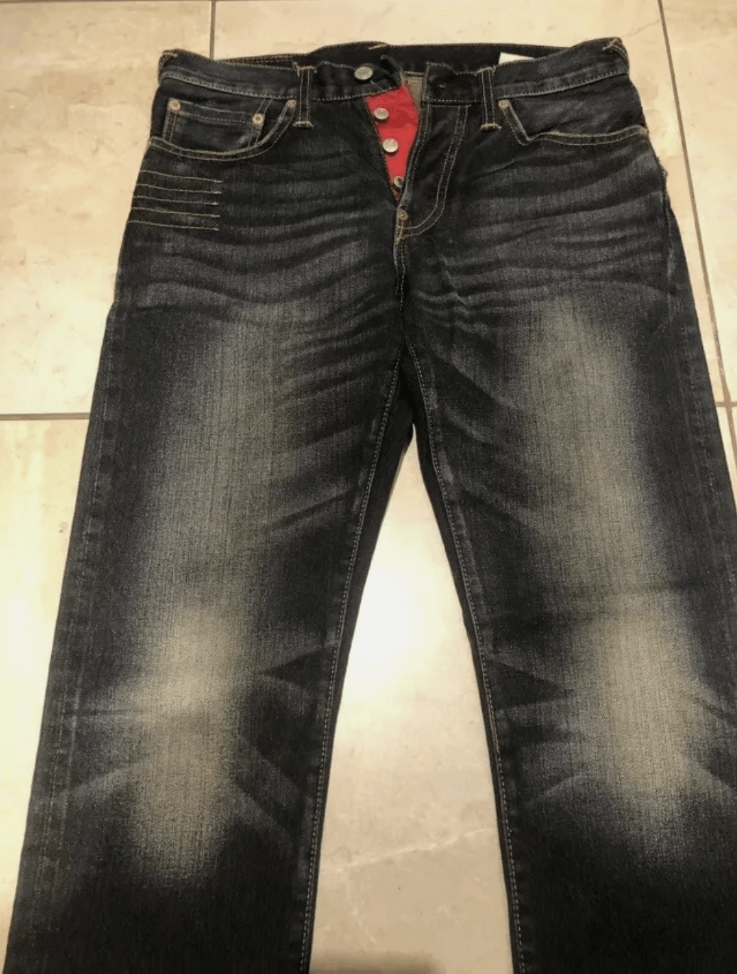 CLOT Evisu X CLOT Collab Mens Tribal Mayan Selvedge Denim Jeans Size US 30 / EU 46 - 4 Thumbnail