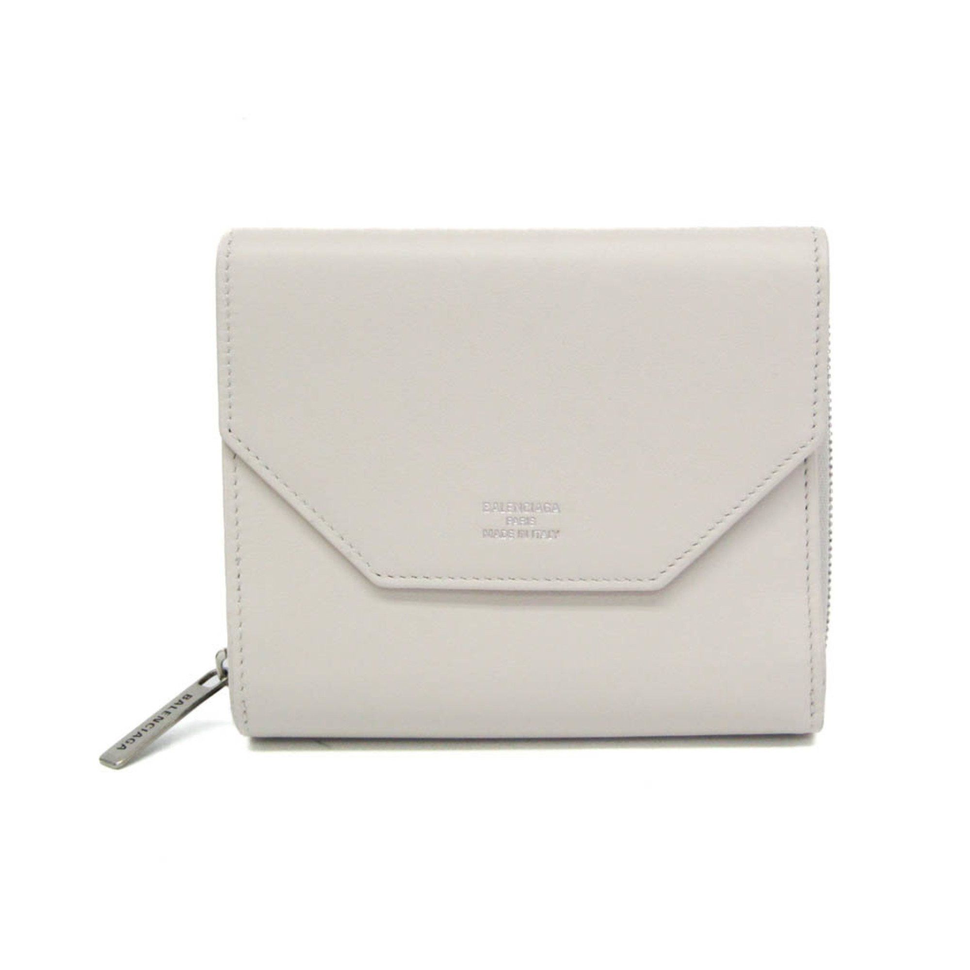 Balenciaga Envelope Compact Wallet 753762 Men,Women Leather Wallet