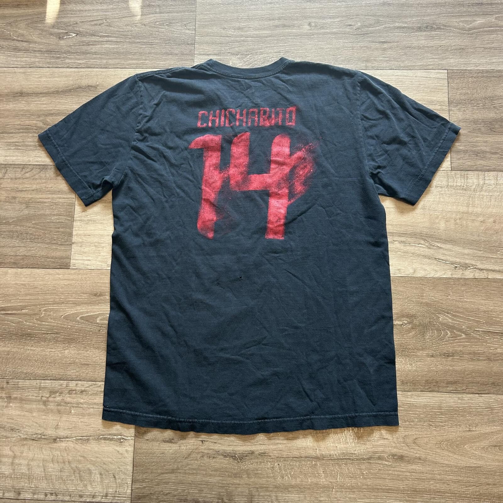 Nike Nike Manchester United Chicharito #14 Black t shirt size M Size US L / EU 52-54 / 3 - 2 Thumbnail