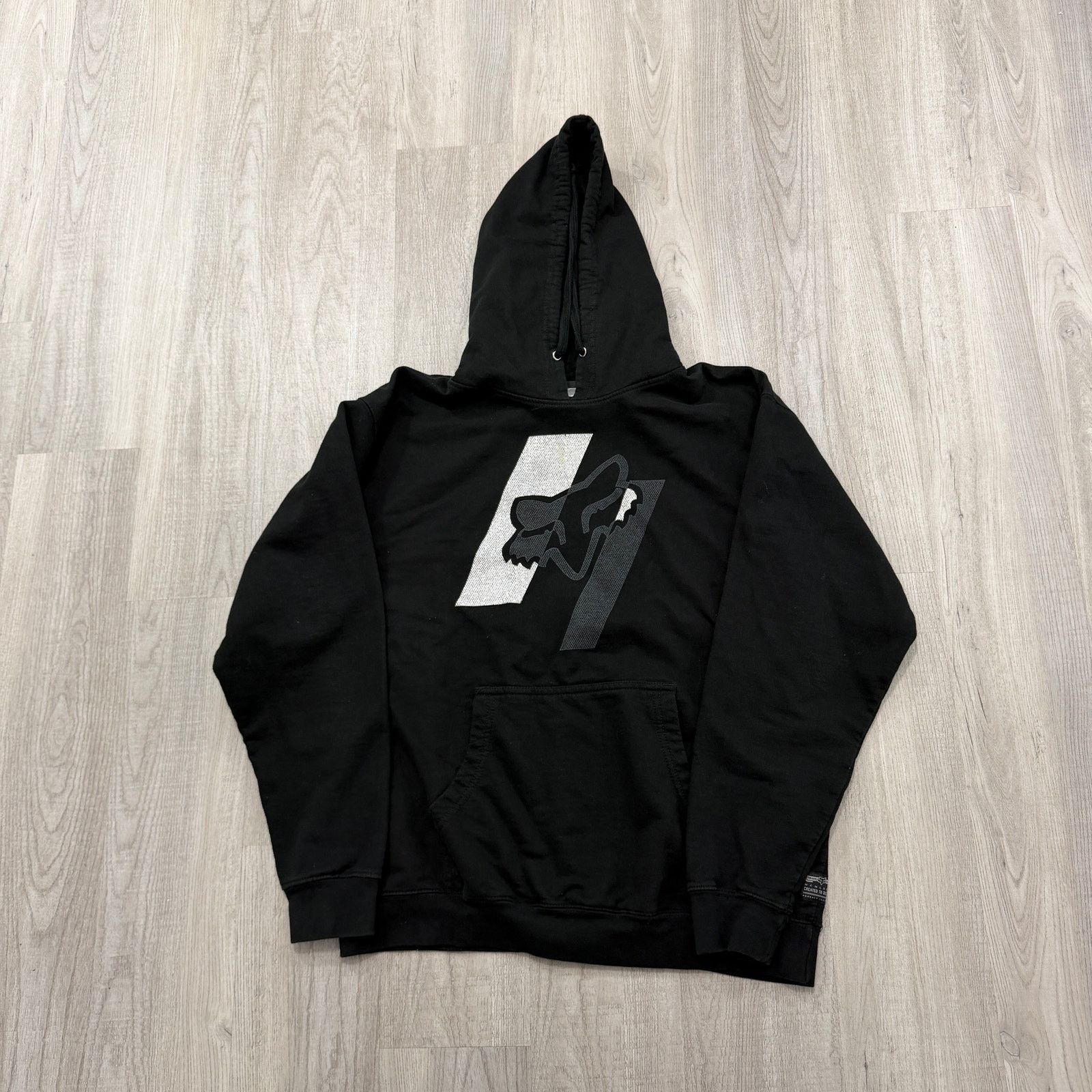 Fox Racing Vintage Fox Racing Hoodie Men's Large Black Motocross Size US L / EU 52-54 / 3 - 1 Thumbnail