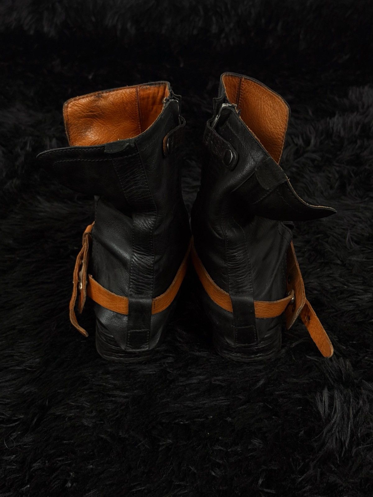 A.S.98 A.S.98 Style Avant Garde Archive Ankle Leather Boots Size US 8 / IT 38 - 8 Thumbnail