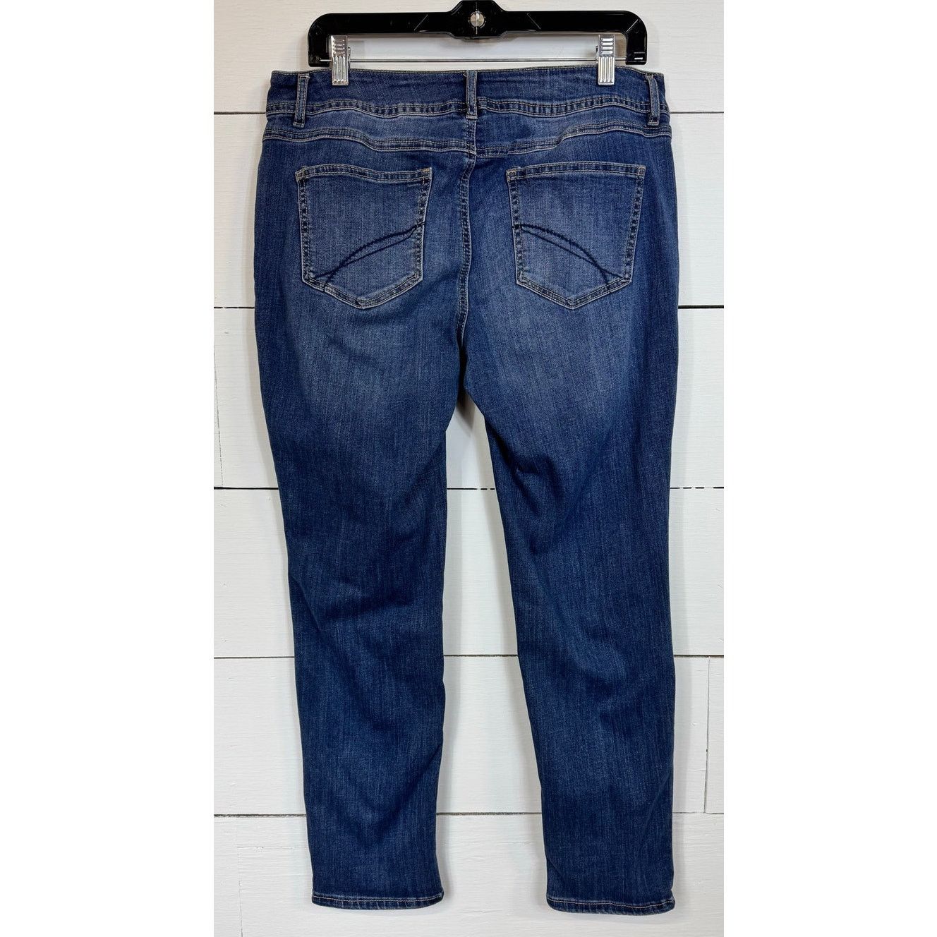 Other Cato Straight Cut Jeans Women's Size 14 Petite Size 36" / US 14 / IT 50 - 2 Thumbnail
