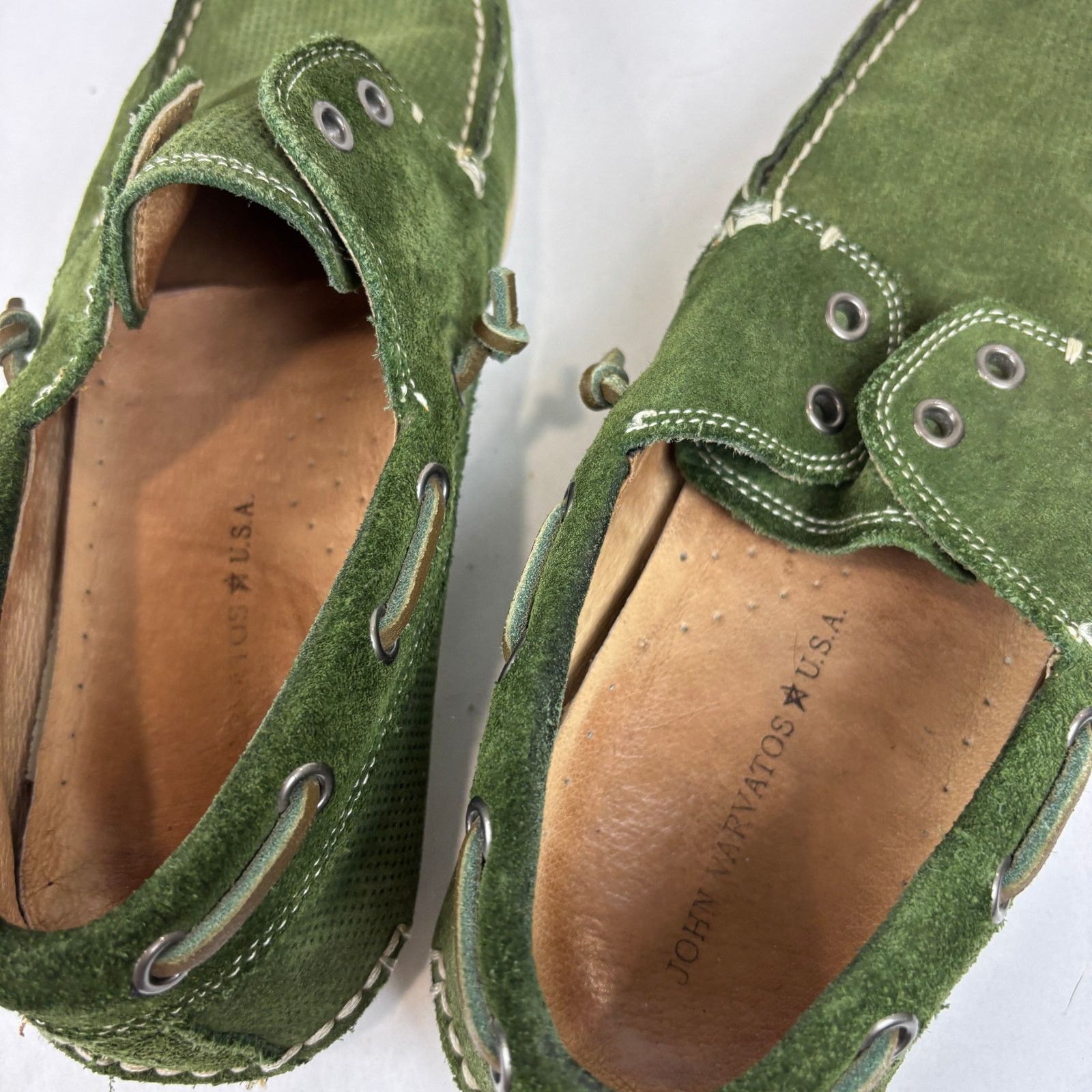 John Varvatos John Varvatos Star USA Suede Boat Shoes Moccasins Men's 7.5M Size US 7.5 / EU 40-41 - 10 Thumbnail