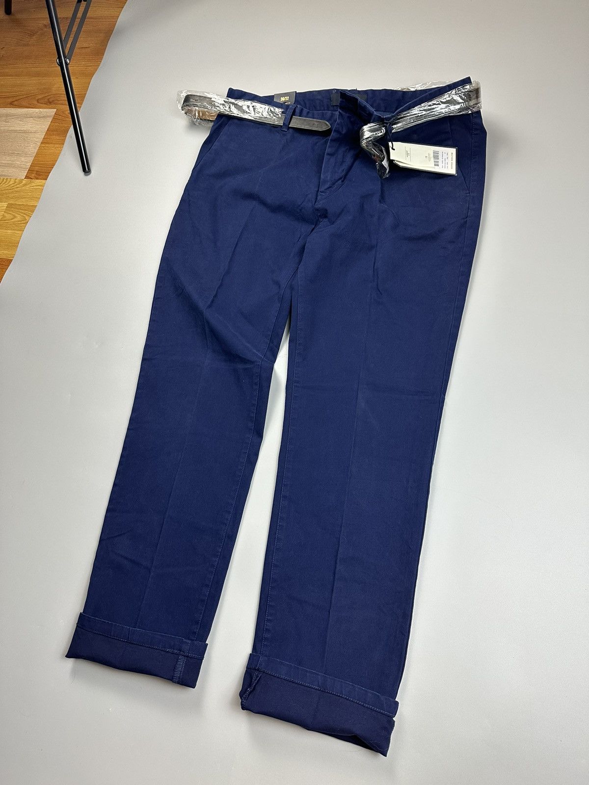 Scotch & Soda Scotch&Soda Deep Blue Tapered Trousers XL Size US 36 / EU 52 - 6 Thumbnail