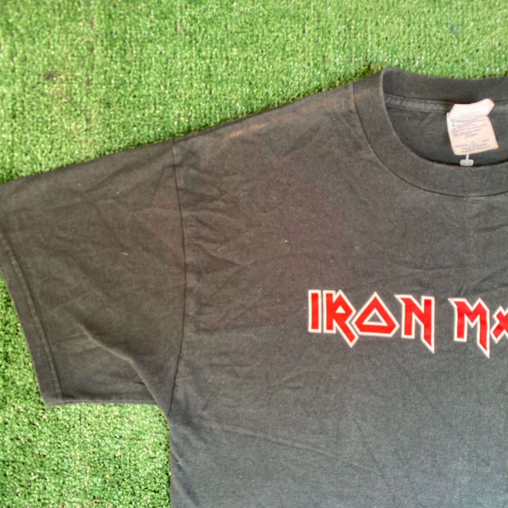 Band Tees Vintage Y2K Iron Maiden Shirt Punk Logo Heavy Metal Band Tee Size US L / EU 52-54 / 3 - 2 Thumbnail