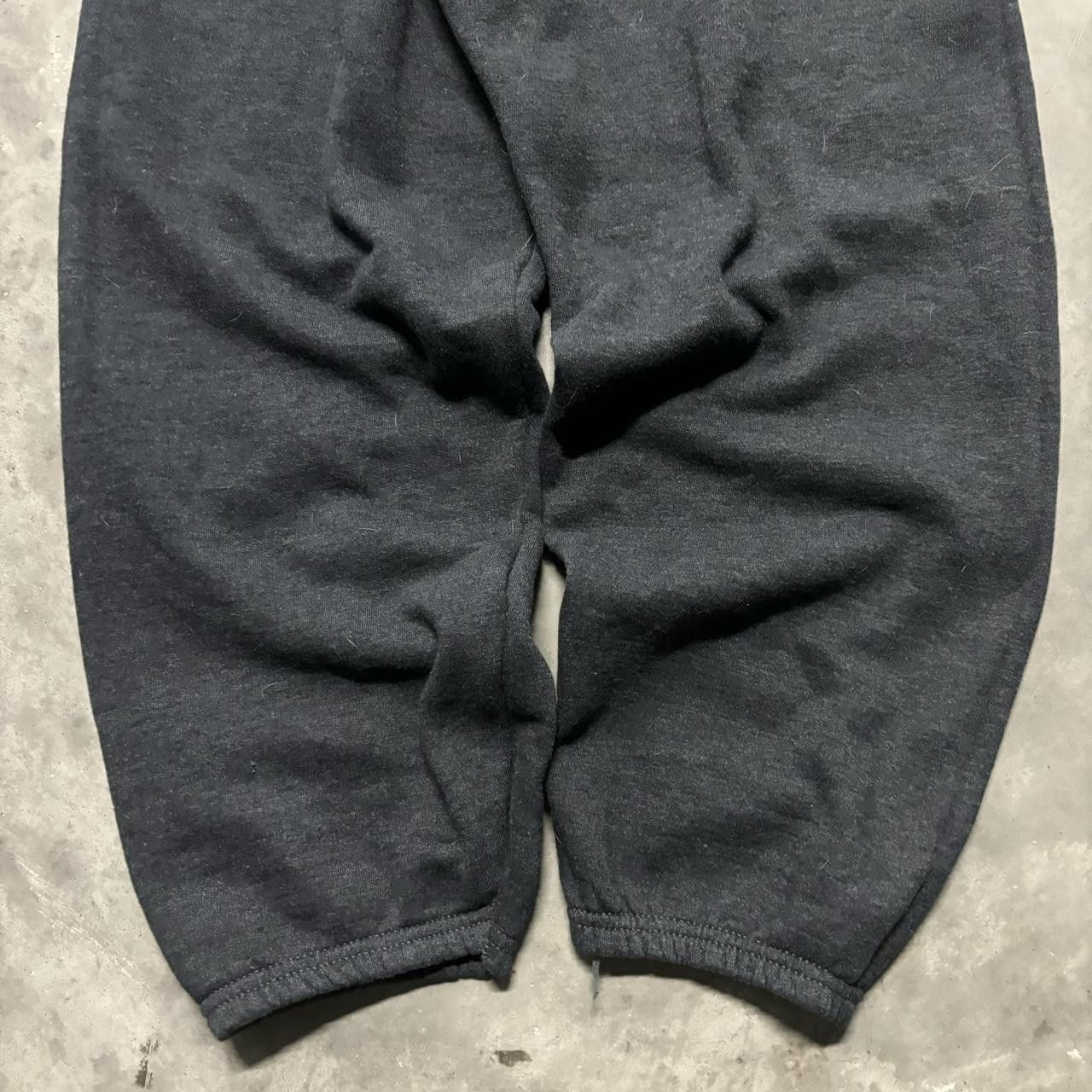 Japanese Brand × Vintage Crazy Vintage Y2K/2000s Dark Grey Skater Essential Sweatpants! Size US 32 / EU 48 - 5 Thumbnail