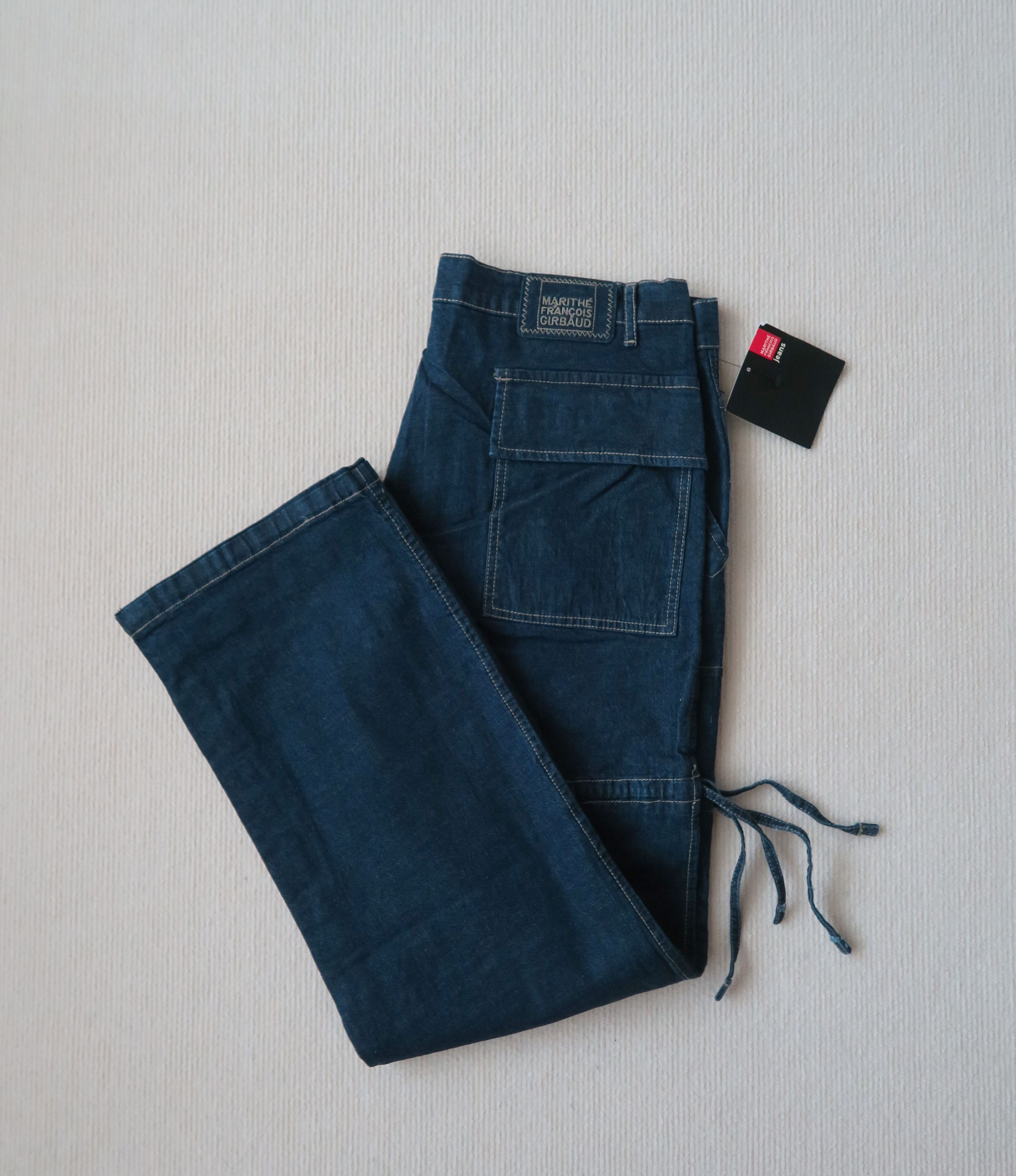 Marithe + Francois Girbaud Marithé + François Girbaud "Aviatri" Y2K Cargo Jeans Size US 32 / EU 48 - 12 Thumbnail