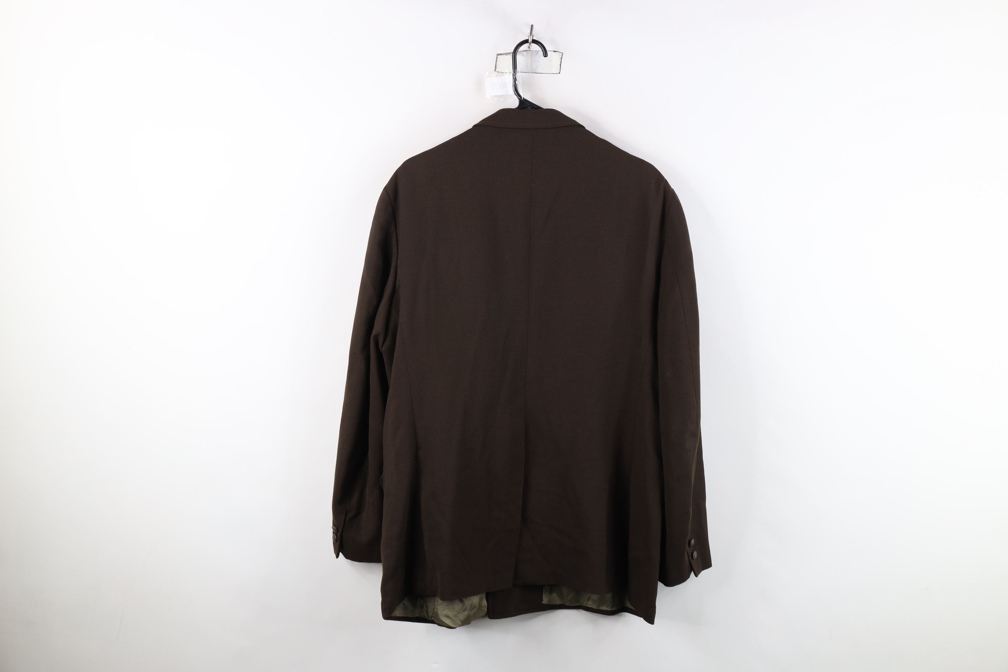 Vintage Vintage 50s 60s Macys Double Breasted Blazer Suit Jacket USA Size US XXL / EU 58 / 5 - 13 Thumbnail