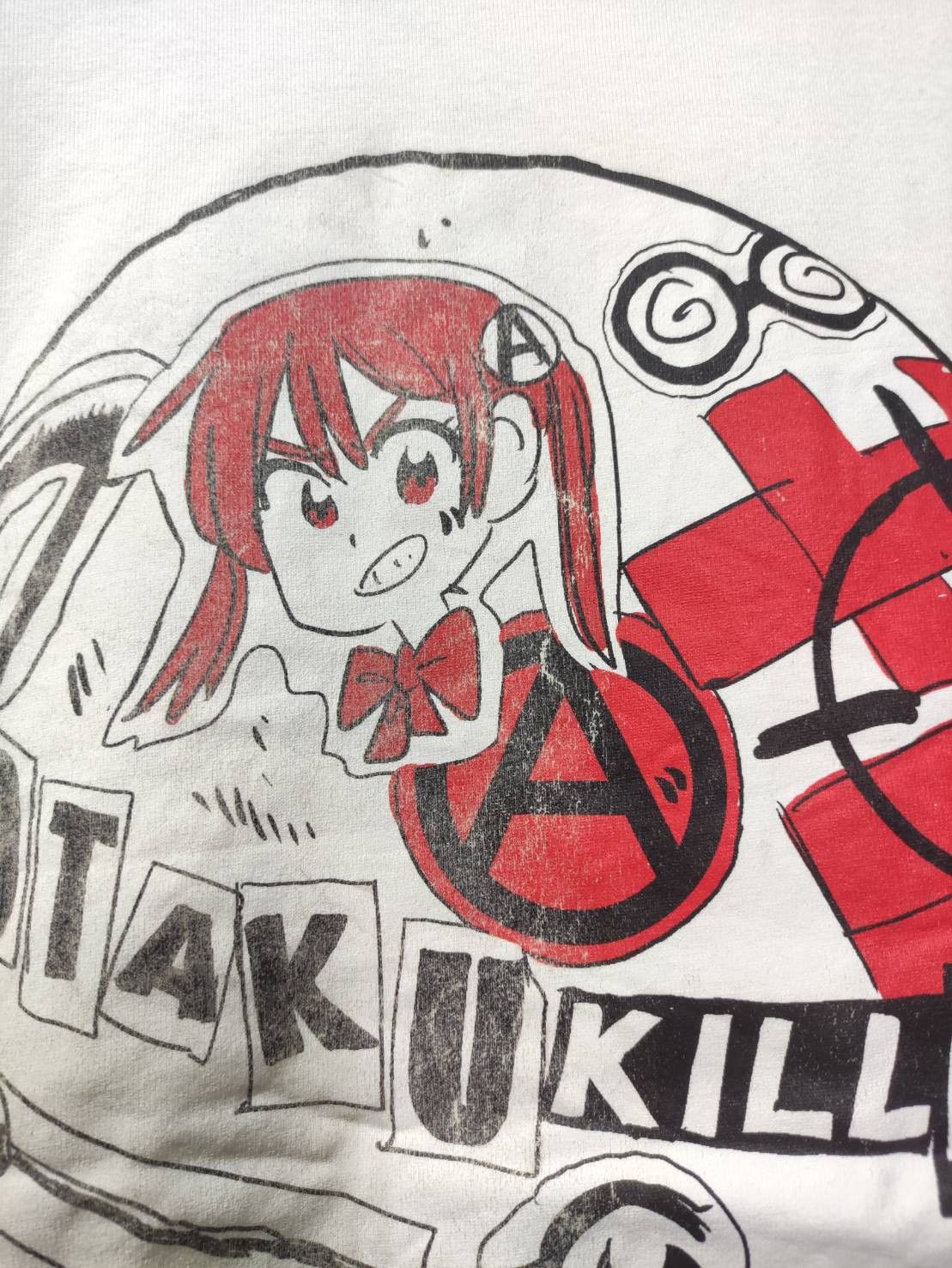 Anime Rare! Moussy Project U × Jun Inagawa "Otaku Killer" T-Shirt Size US L / EU 52-54 / 3 - 4 Thumbnail