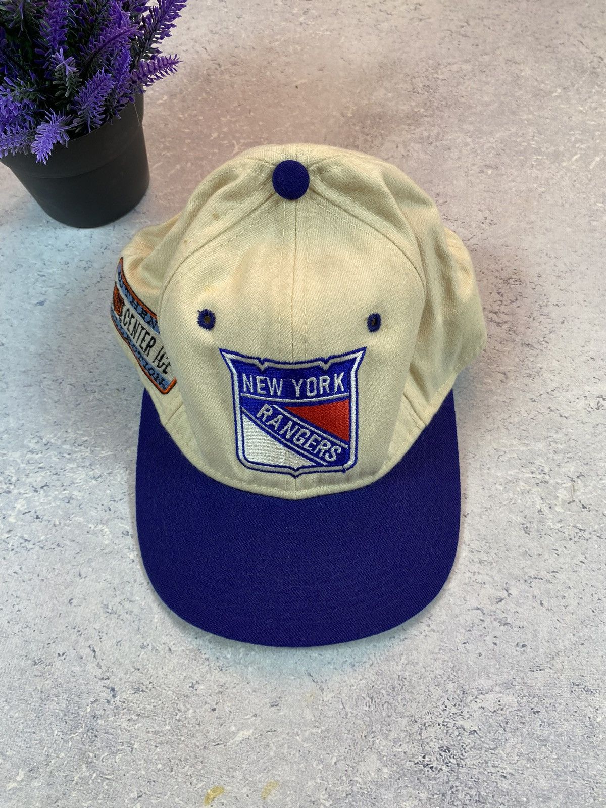 NHL × Vintage Vintage NHL New York Rangers Cap Size ONE SIZE - 2 Thumbnail
