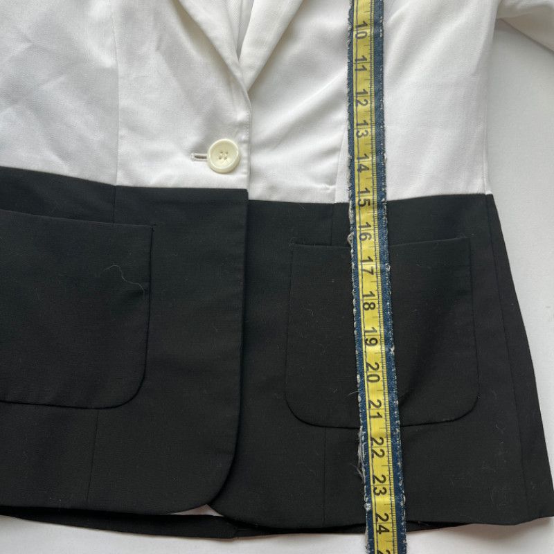 Designer The Limited Two-Tone Women's Blazer XS Size XS / US 0-2 / IT 36-38 - 5 Thumbnail