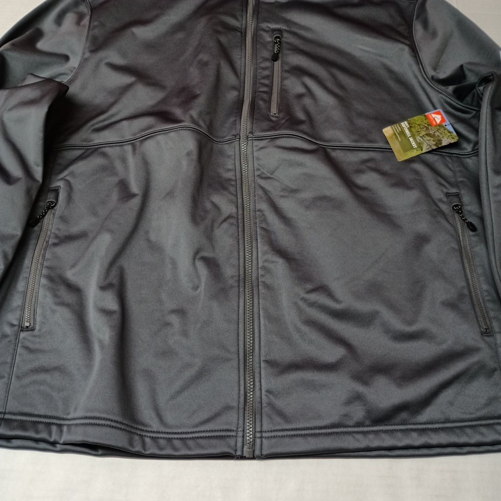 Other Ozark Trail Men's Size 3XL (54-56) Charcoal Softshell Jacket Size US XXS / EU 40 - 2 Thumbnail
