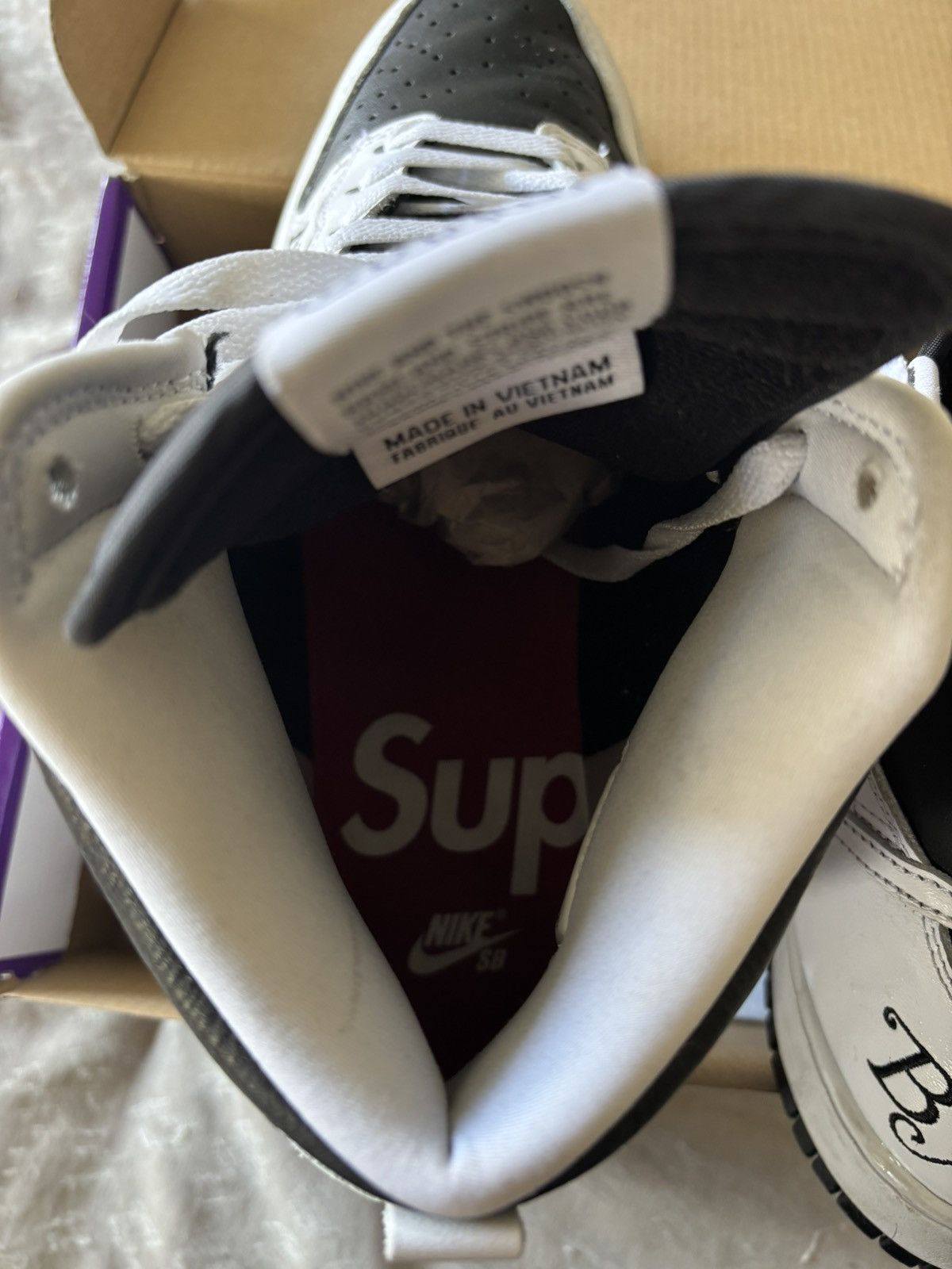 Nike × Supreme SUPREME HIGH TOP SNEAKERS - RARE AND SOLD OUT! Size US 10 / EU 43 - 9 Thumbnail