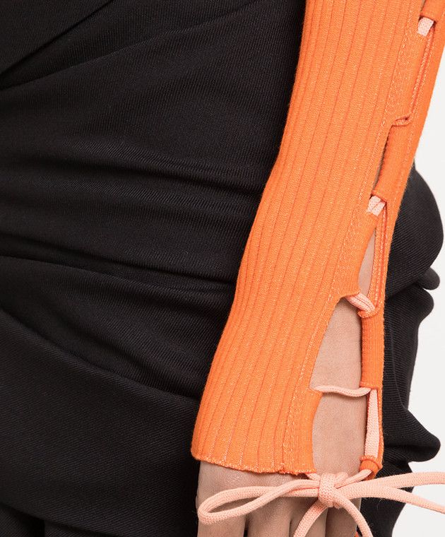 Off-White o1y1225 Crewneck Sweater in Orange Size XS / US 0-2 / IT 36-38 - 2 Thumbnail