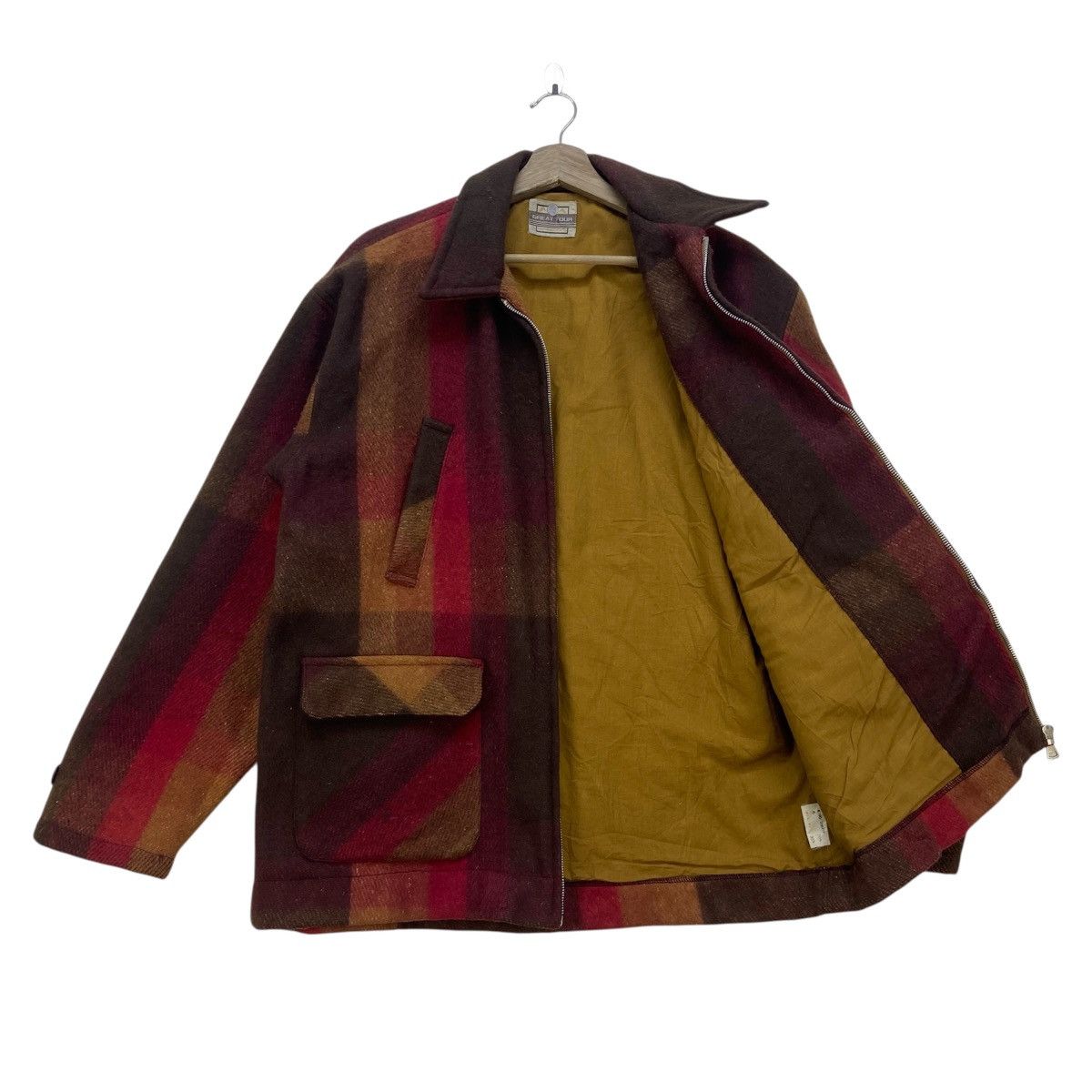 Japanese Brand Vintage Great Tour Navajo Multi Colour Wool Jacket Size US M / EU 48-50 / 2 - 3 Thumbnail