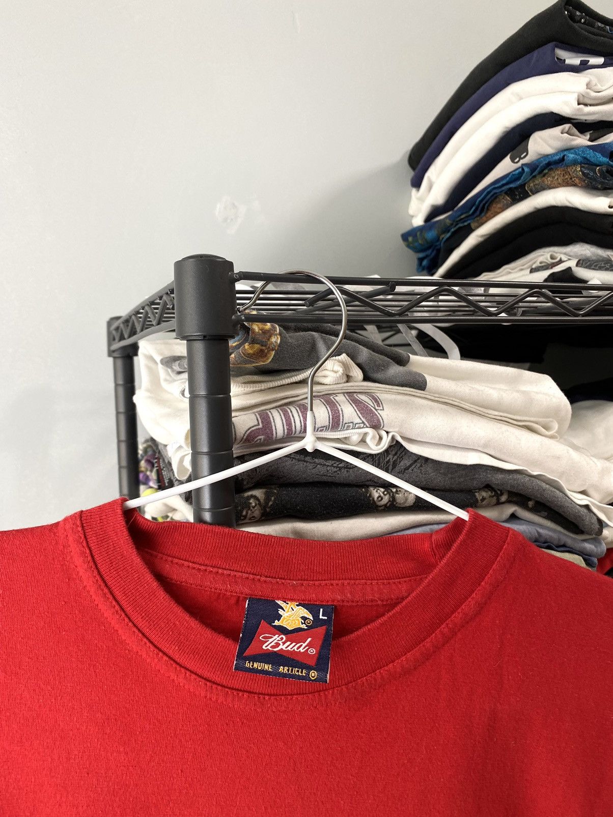 Band Tees 90’s Vintage Budweiser Beer Longsleeve Coors Budweiser Size US L / EU 52-54 / 3 - 4 Thumbnail