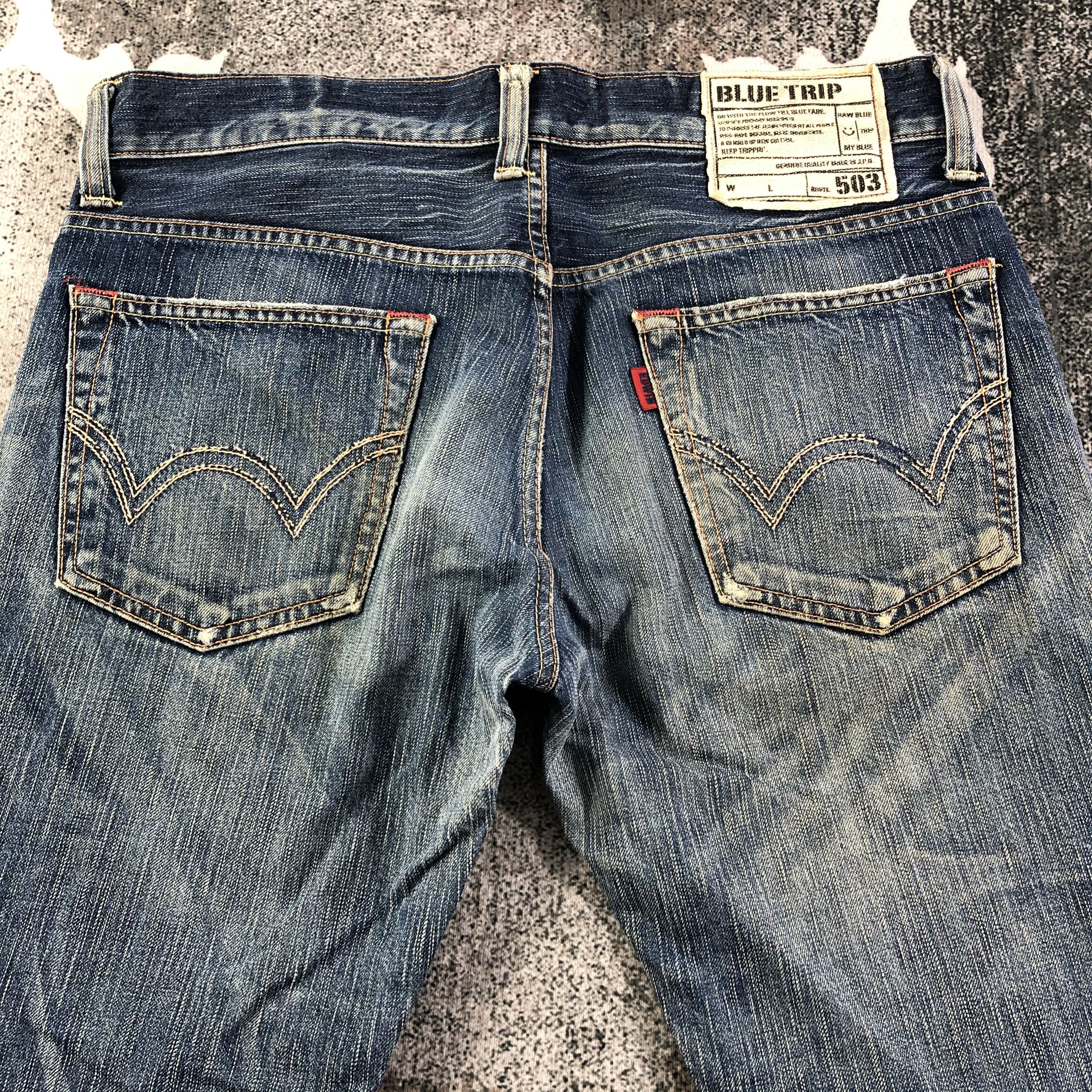 Edwin Edwin Blue Trip Jeans Rusty Wash Denim KJ1478 Size US 32 / EU 48 - 4 Thumbnail