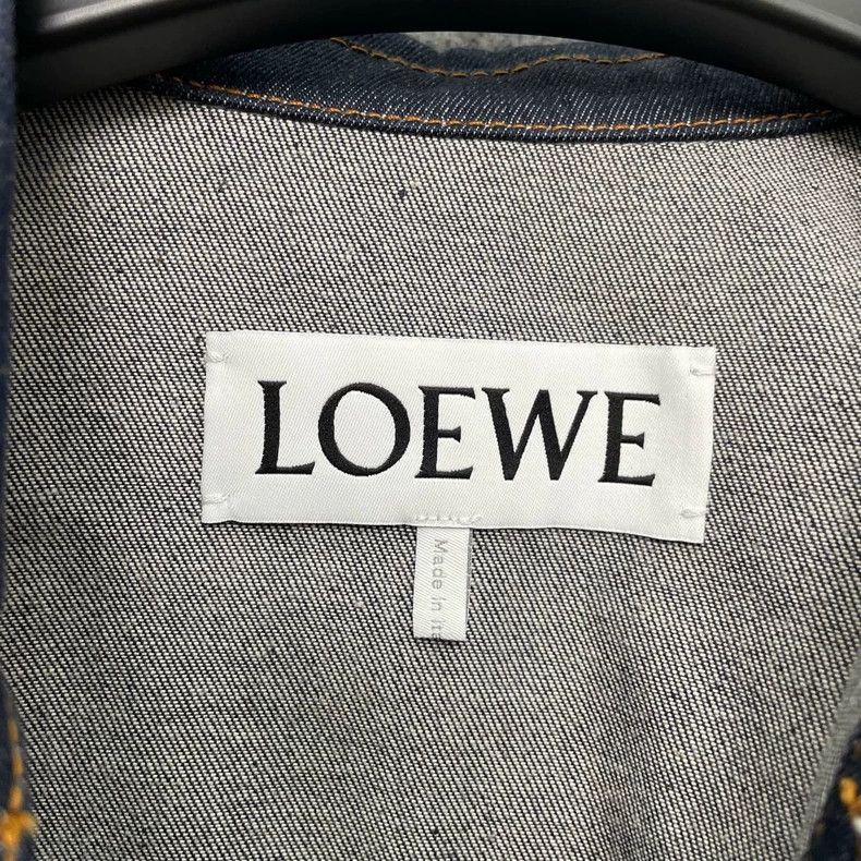 Loewe LOEWE Blue rolled cuff denim jacket Size XS / US 0-2 / IT 36-38 - 4 Thumbnail