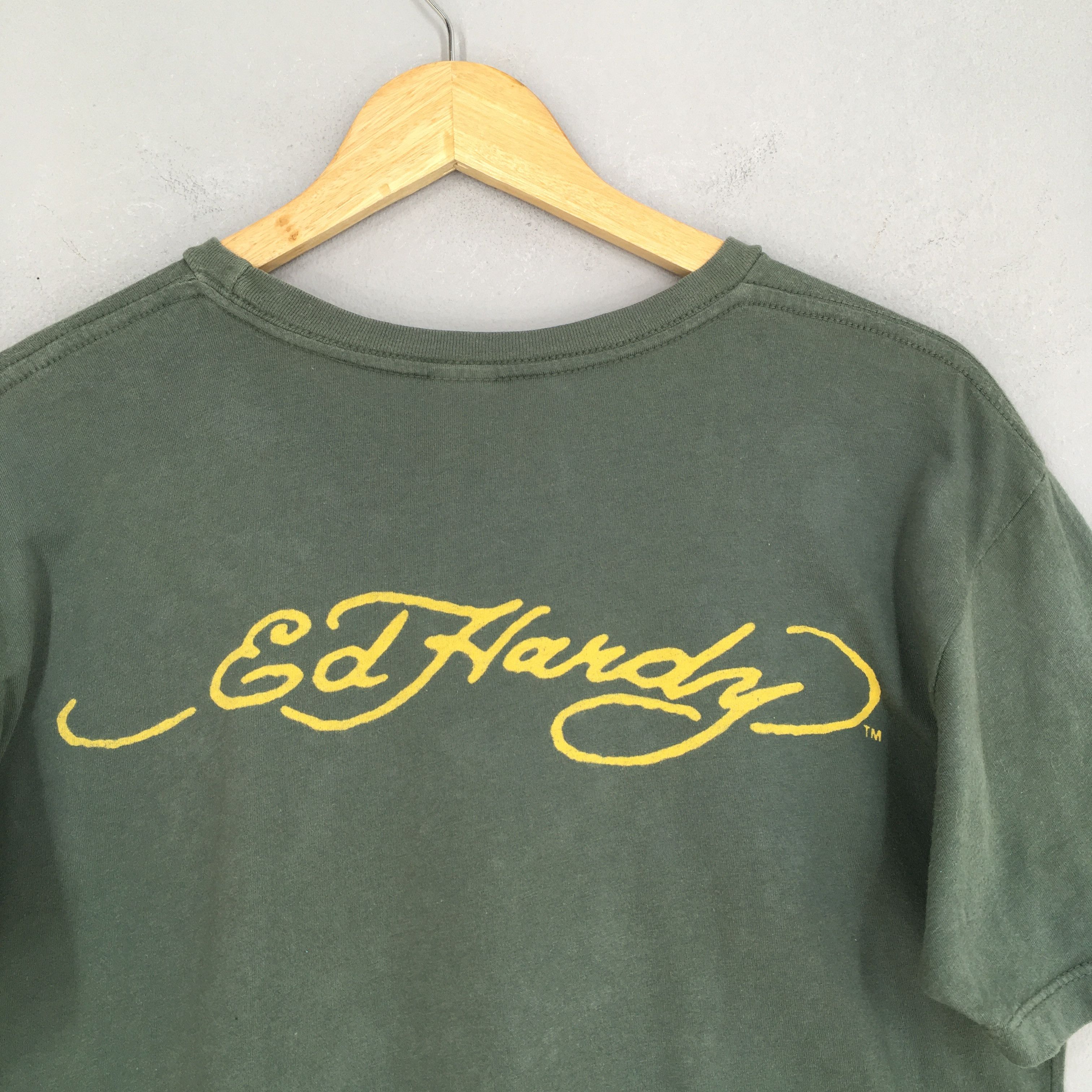 Christian Audigier × Ed Hardy Vintage Y2K Don Ed Hardy Christian Audiegier T shirt Medium Size US M / EU 48-50 / 2 - 7 Thumbnail