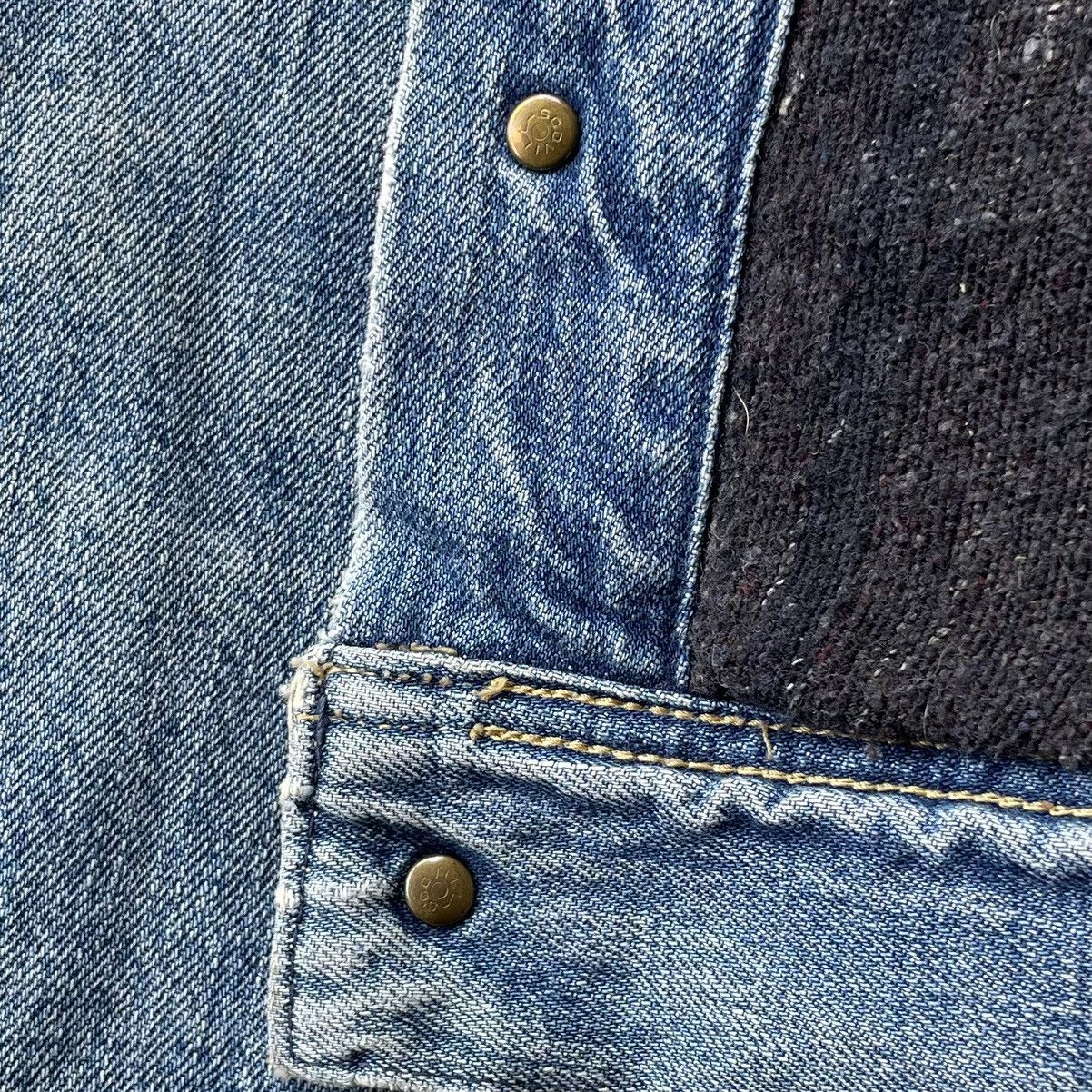 Lee 80s Vintage Lee Storm Riders - Blanket Lined Denim Trucker Size US M / EU 48-50 / 2 - 9 Thumbnail