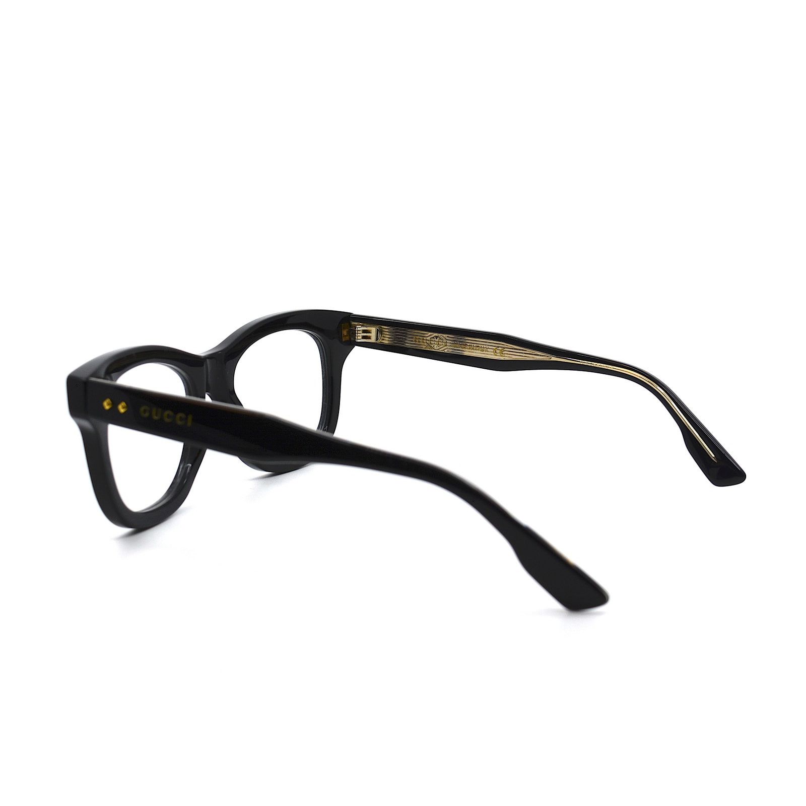 Gucci NEW GUCCI GG1086O 001 BLACK AUTHENTIC EYEGLASSES FRAME Size ONE SIZE - 6 Thumbnail