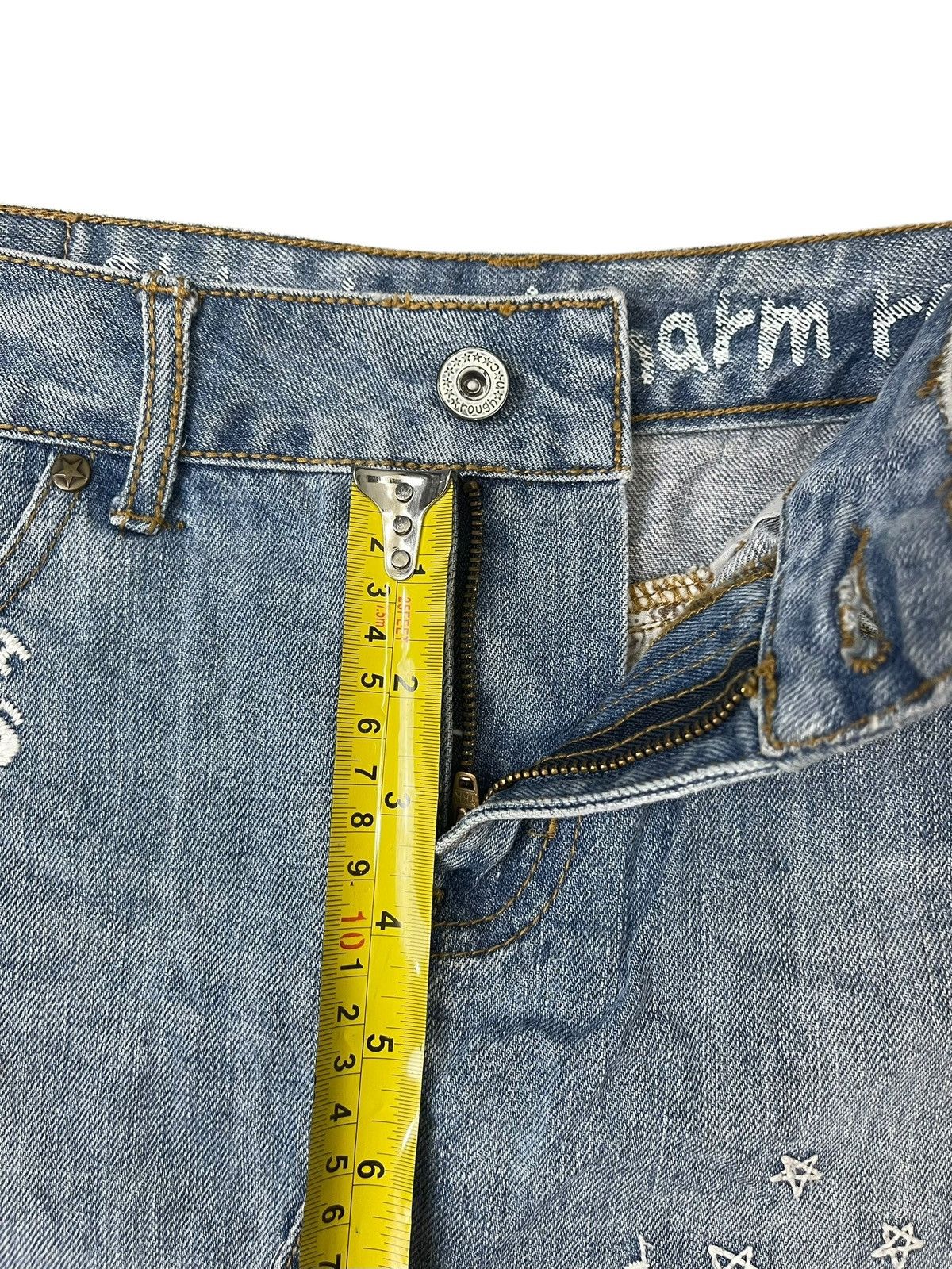 Hysteric Glamour Vintage Rough Natural Charm Mini Skirt Streetwear Size 31" - 9 Thumbnail
