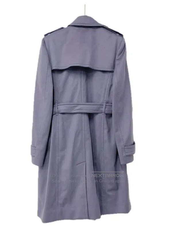 Burberry Burberry Women's Purple Wool Coat. Size L / US 10 / IT 46 - 2 Thumbnail